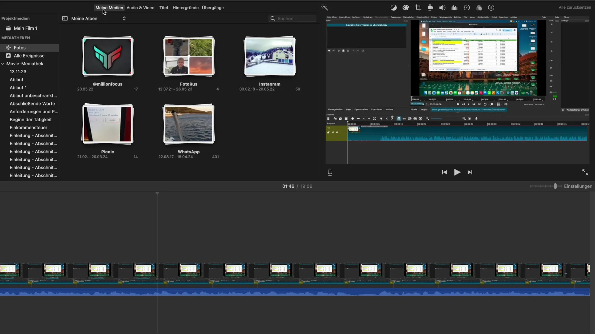 Аудио и видео: Подробно ръководство за iMovie Аудио и видео: Ръководство стъпка по стъпка за iMovie