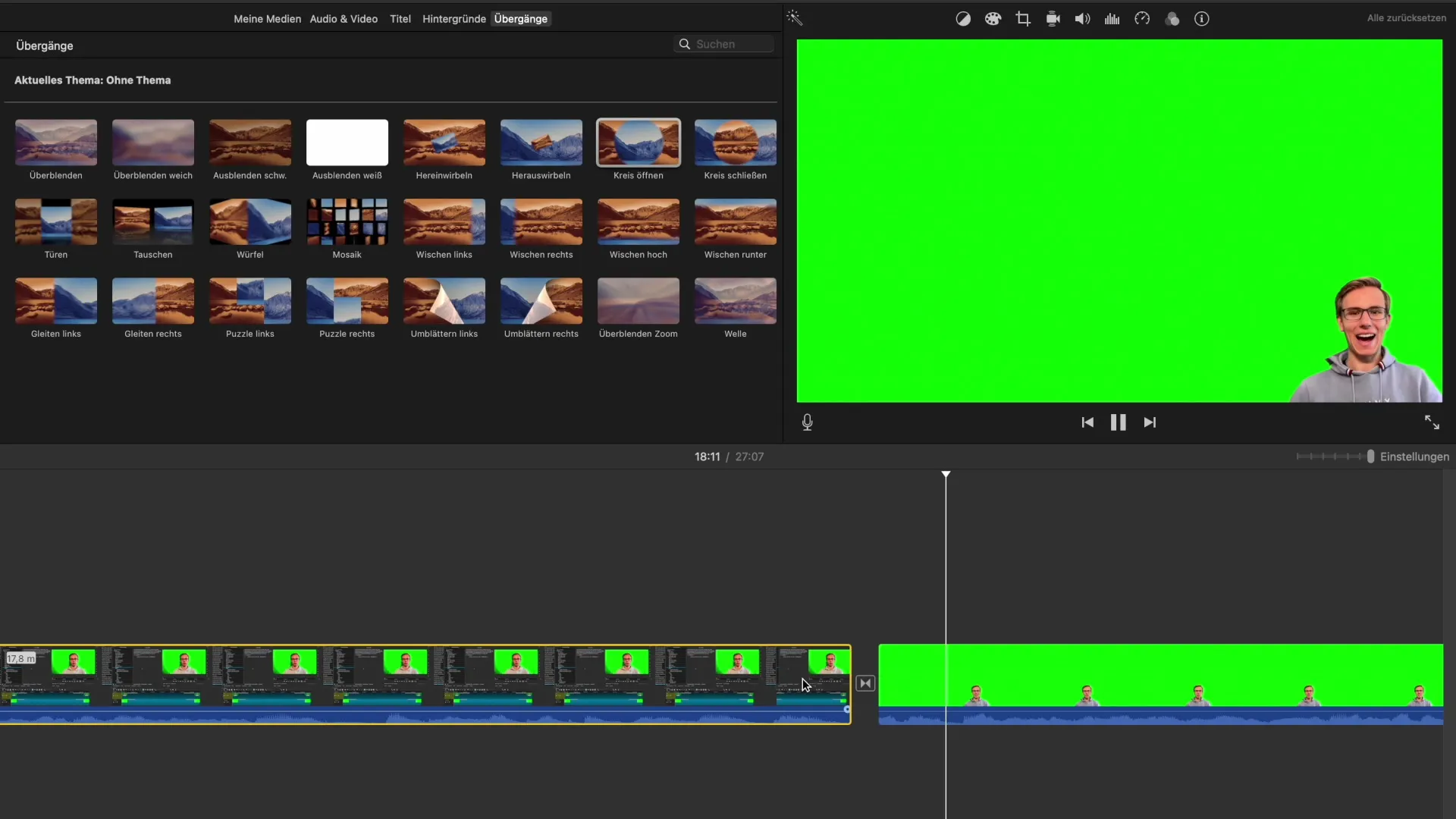 Гладки преходи в iMovie за безпроблемни видеа Плавни преходи в iMovie за безшевни видеа