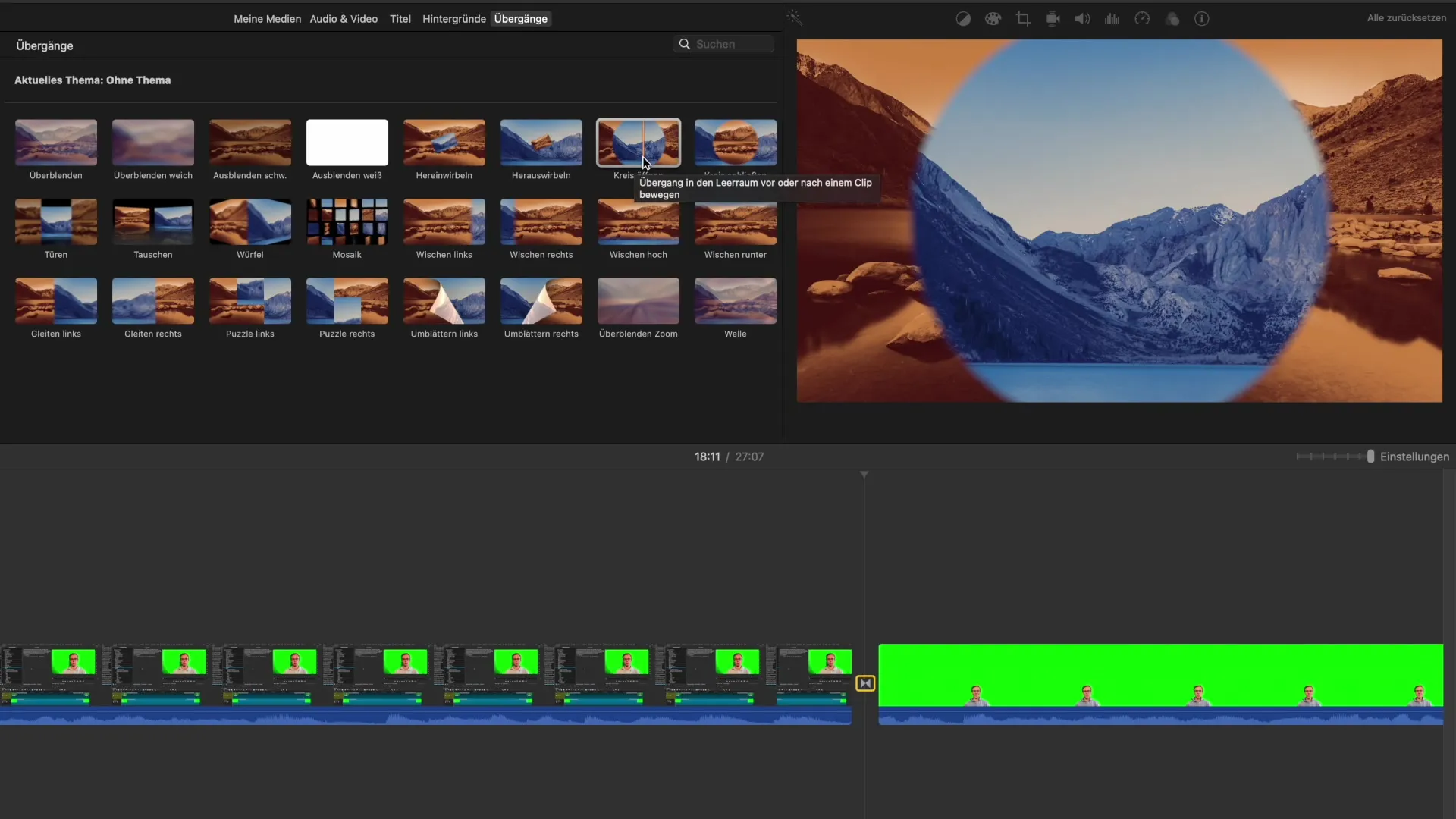 Плавни преходи в iMovie за безшевни видеа Плавни преходи в iMovie за безшевни видеа