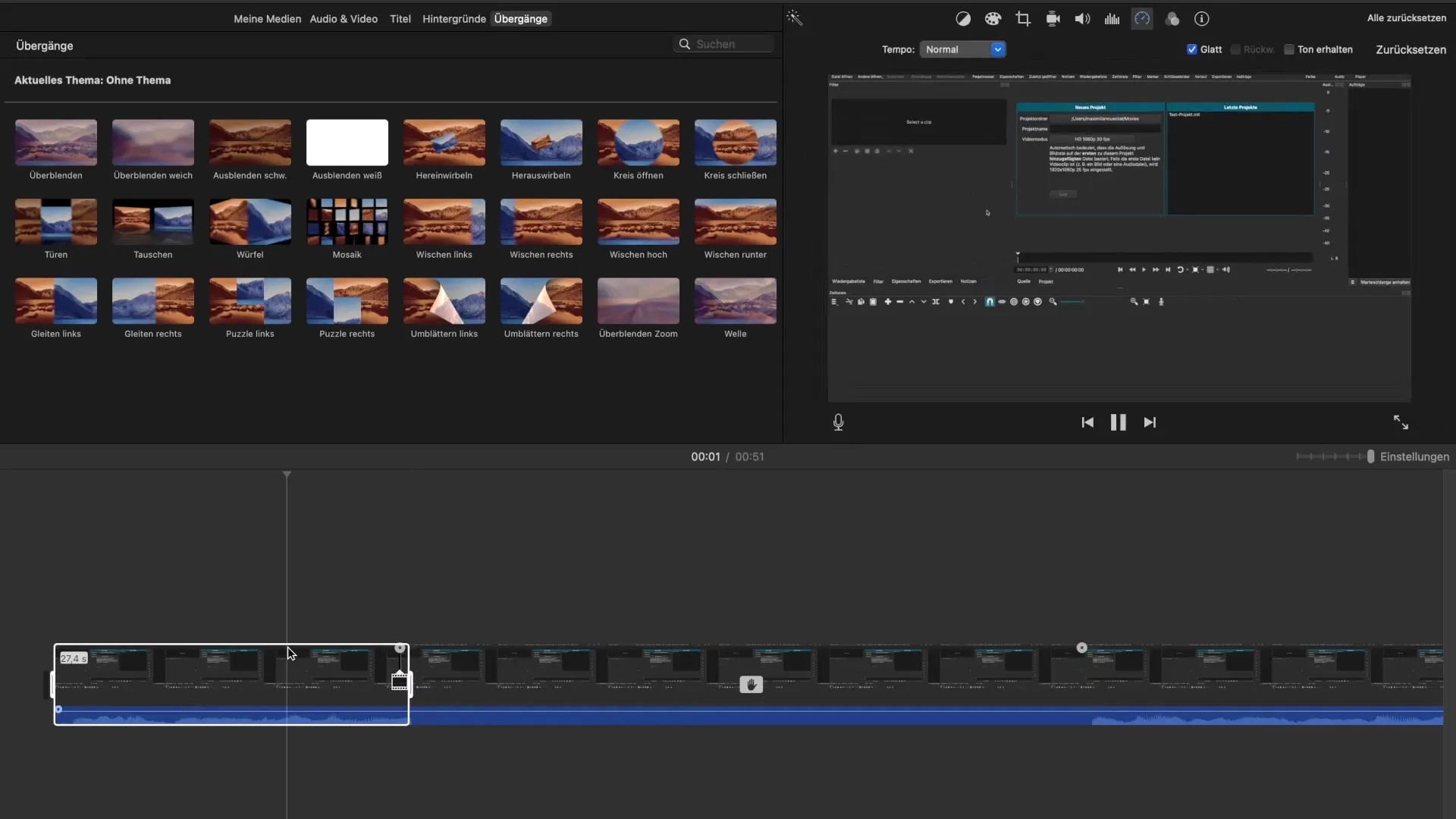 Ново iMovie ръководство за функции на десния и левия клик Ново iMovie ръководство за функции на десен и левия клик