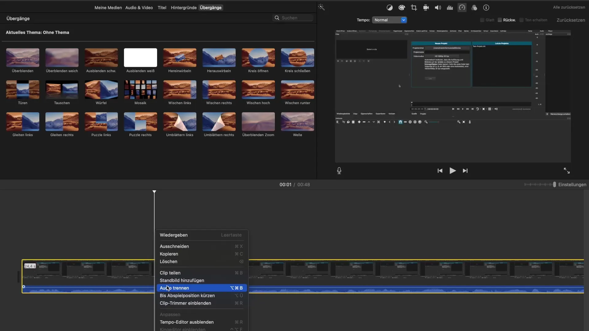 Новo iMovie уроци за функции на десен и лев клик Нов урок за iMovie относно функциите за десен и ляв клик