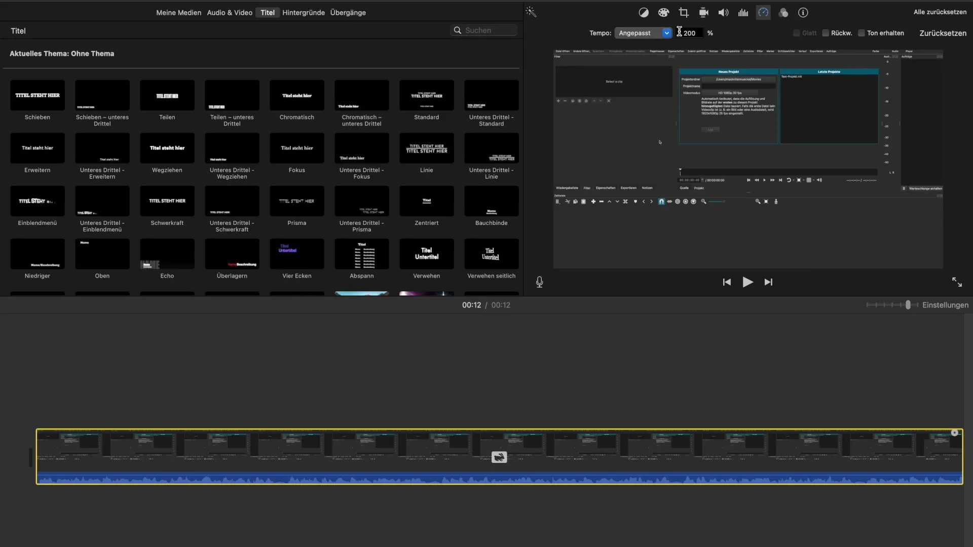 Настройка скорости в iMovie – вот как это сделать! Настройка скорости в iMovie – Как это сделать!