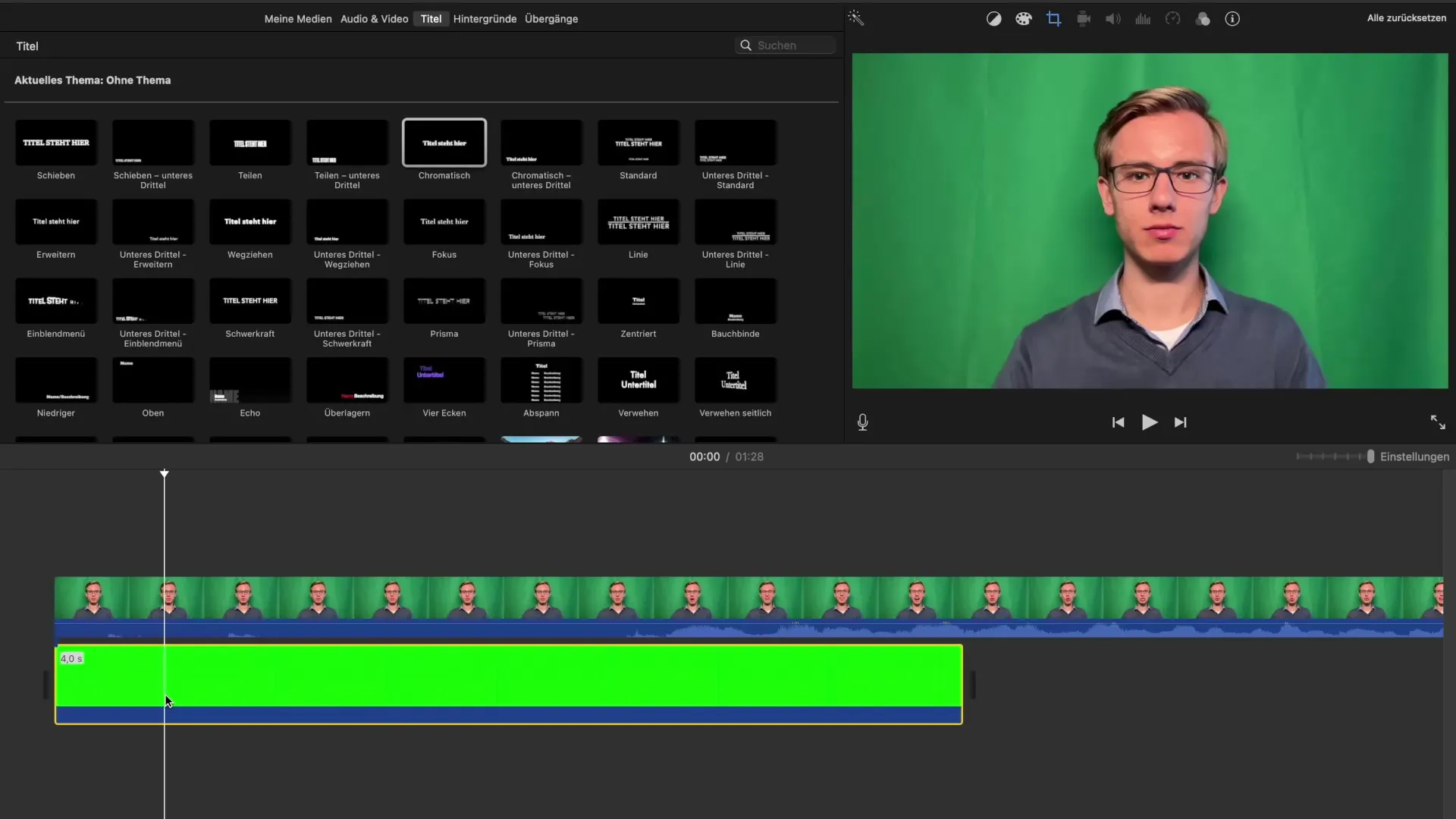 Владеене на ефекта с зелен екран в iMovie Майсторство на ефекта с зеления екран в iMovie