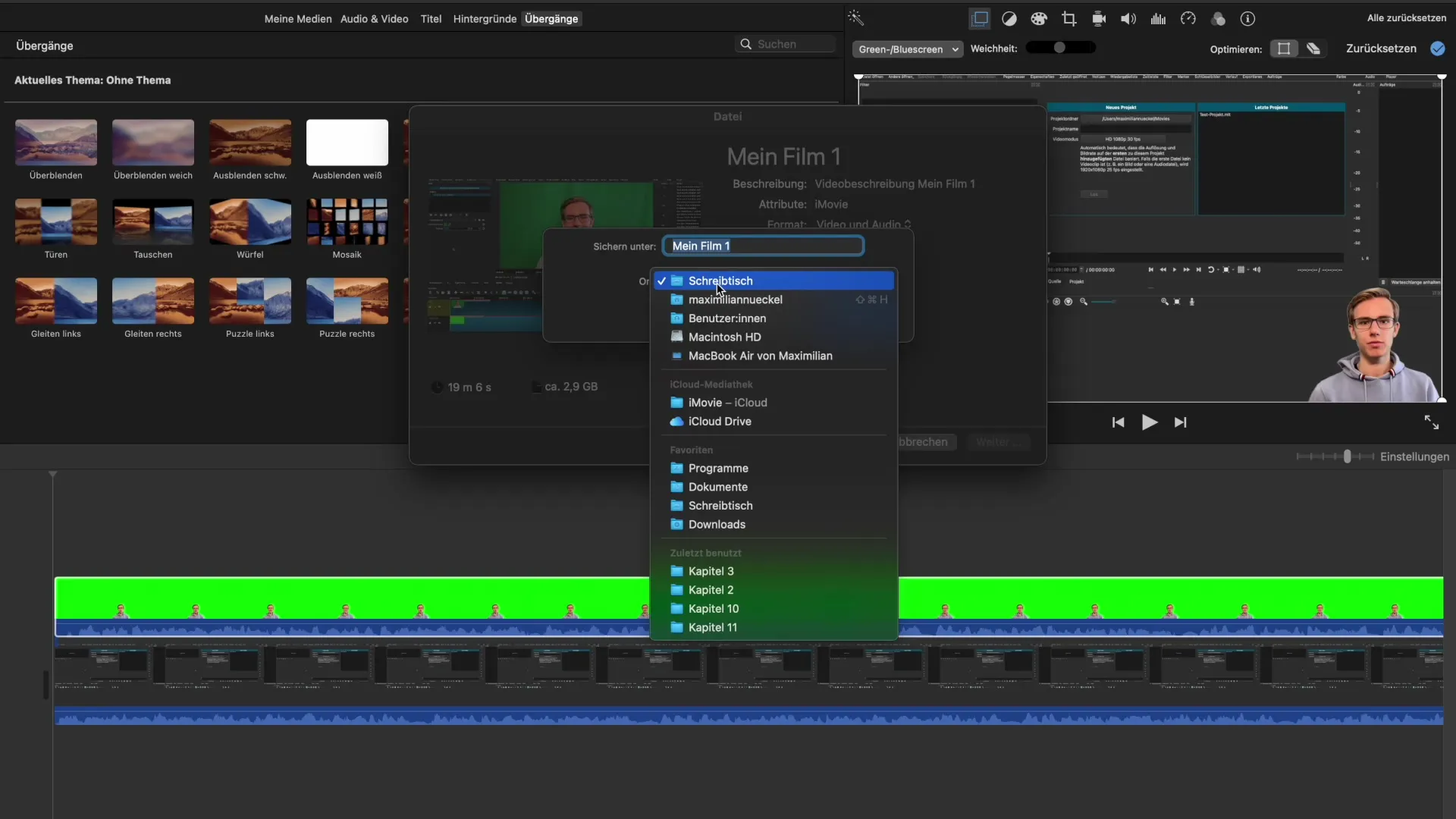 iMovie: Сохранение и экспорт проектов стало проще iMovie: Сохранение и экспорт проектов стало проще