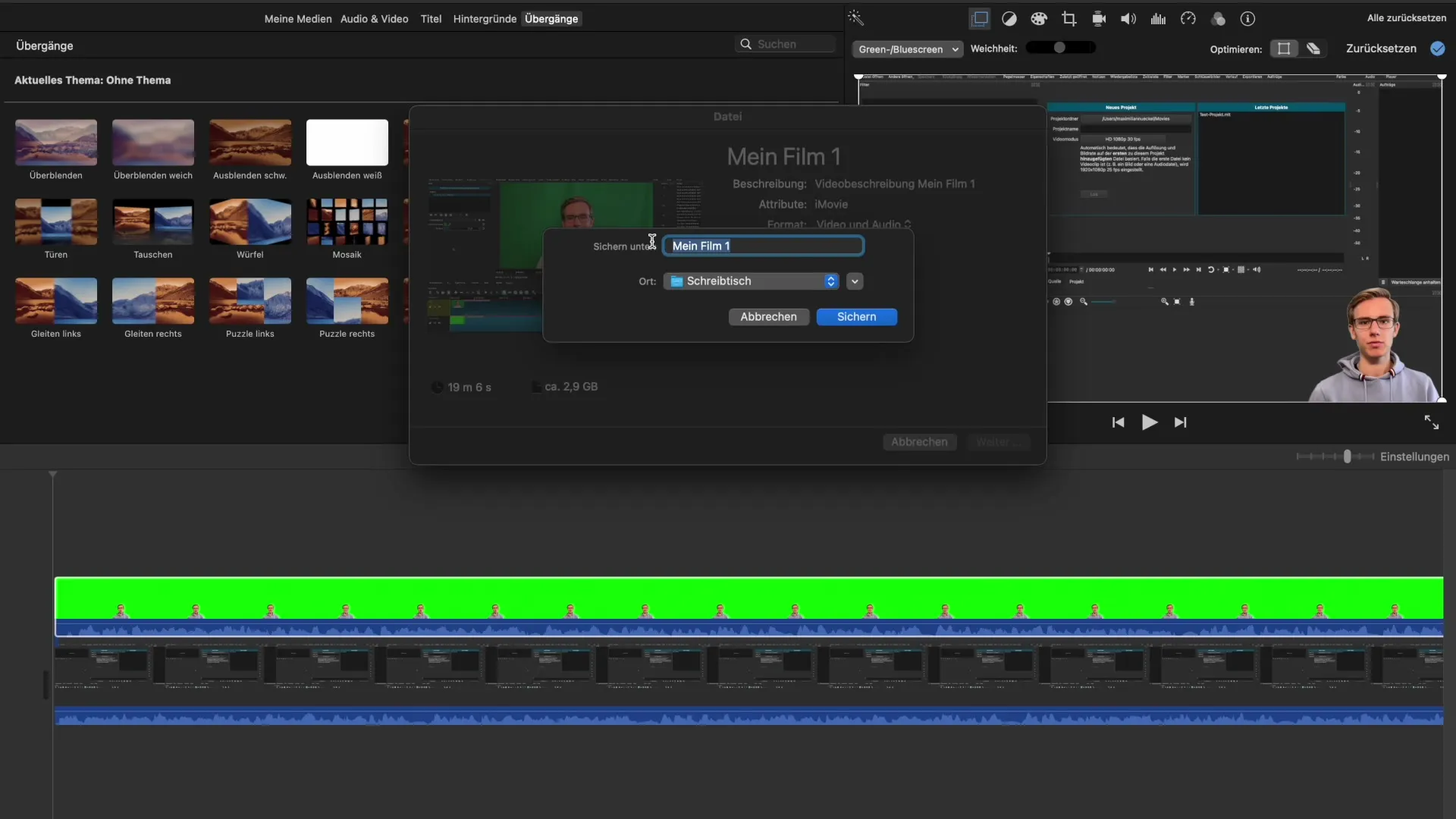iMovie: Сохранение и экспорт проектов стало проще iMovie: Легко сохранять и экспортировать проекты