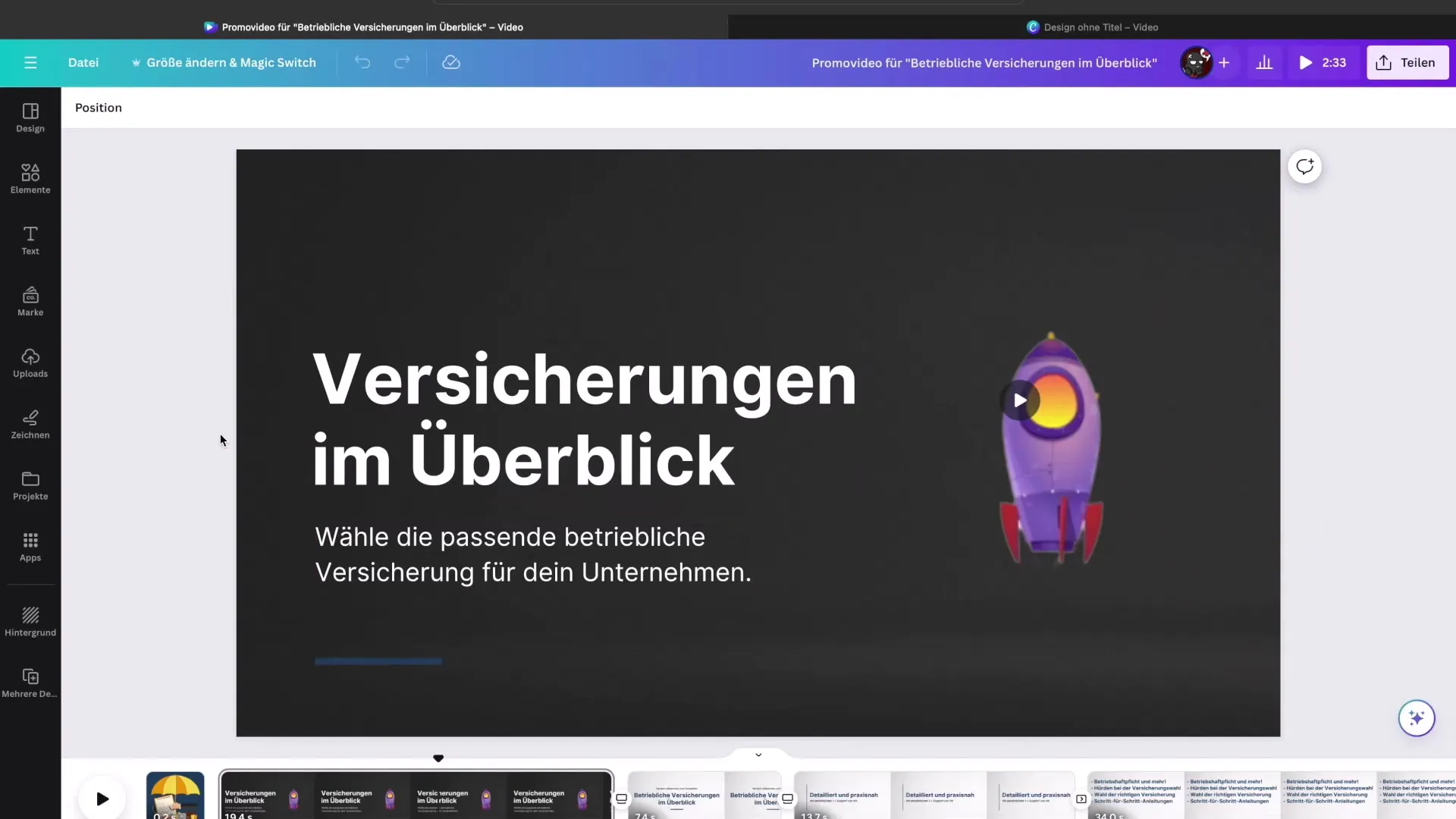 Създаване на анимирани сцени за твоето промо видео с Canva и iMovie Създаване на анимирани сцени за твоето промо видео с Canva и iMovie
