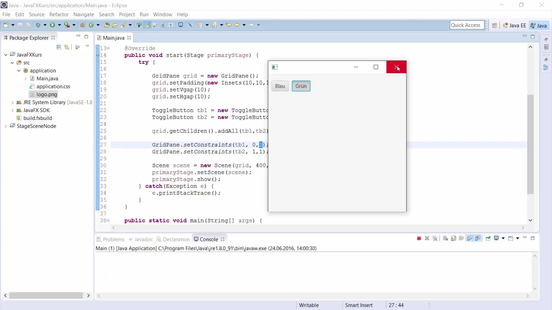 Introdução aos Botões de Alternância JavaFX para Aplicações GUI