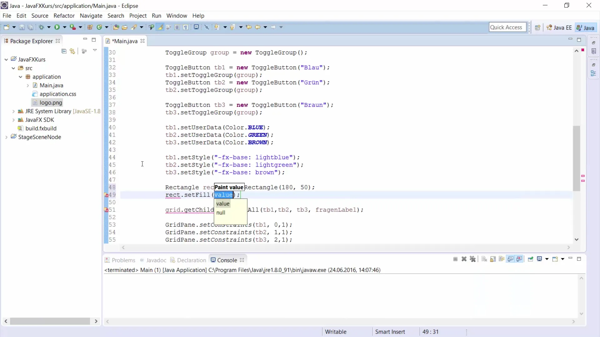 Introdução aos Botões de Alternância JavaFX para Aplicações GUI