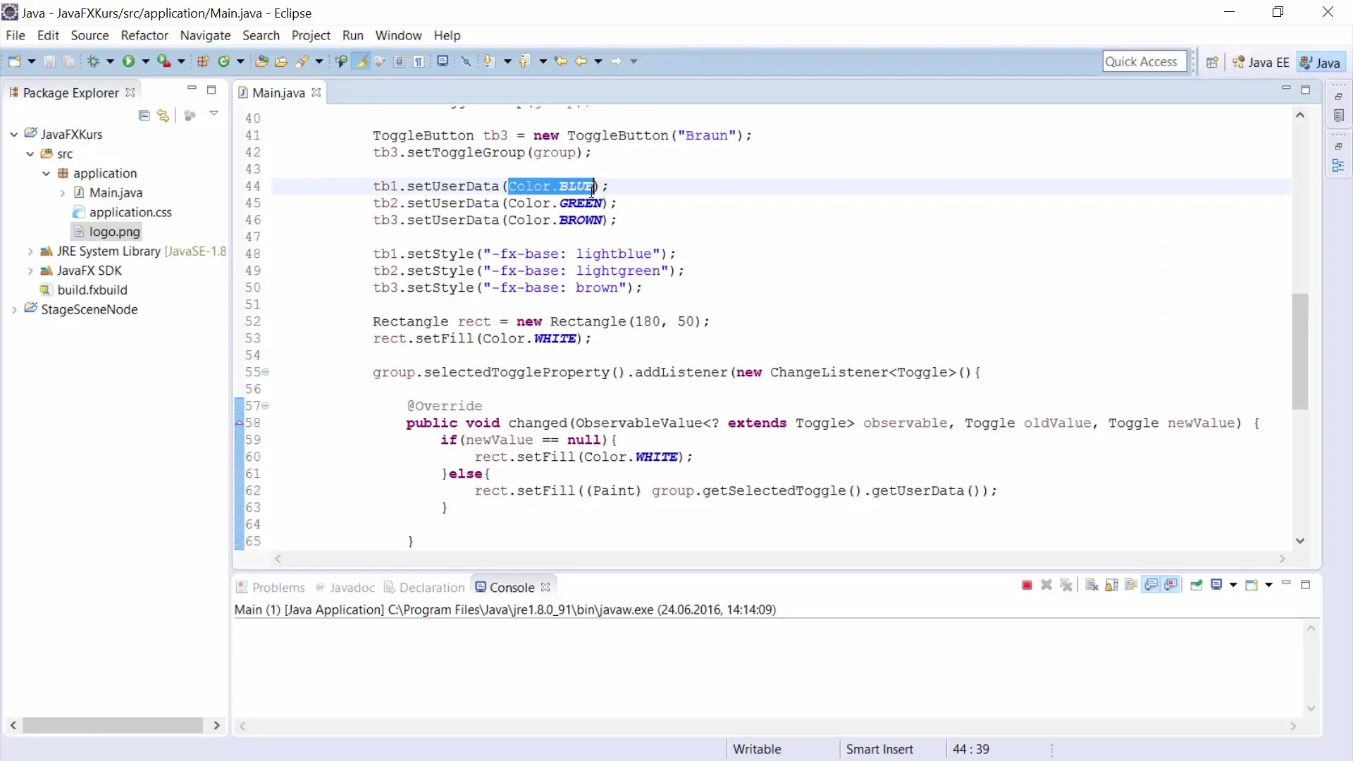 Introdução aos Botões de Alternância JavaFX para Aplicações GUI