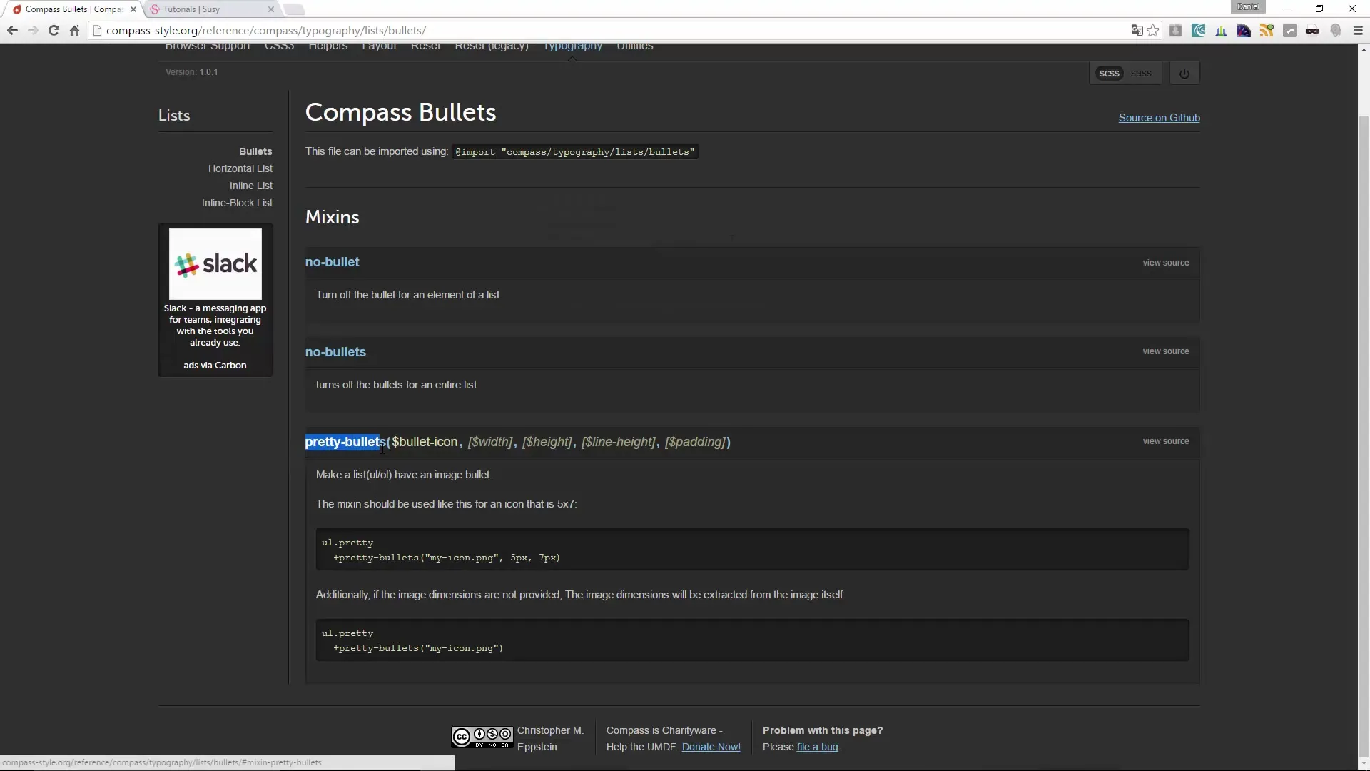 Sass CSS and Compass – Simplifying Lists Sass CSS and Compass - Making Lists Easy