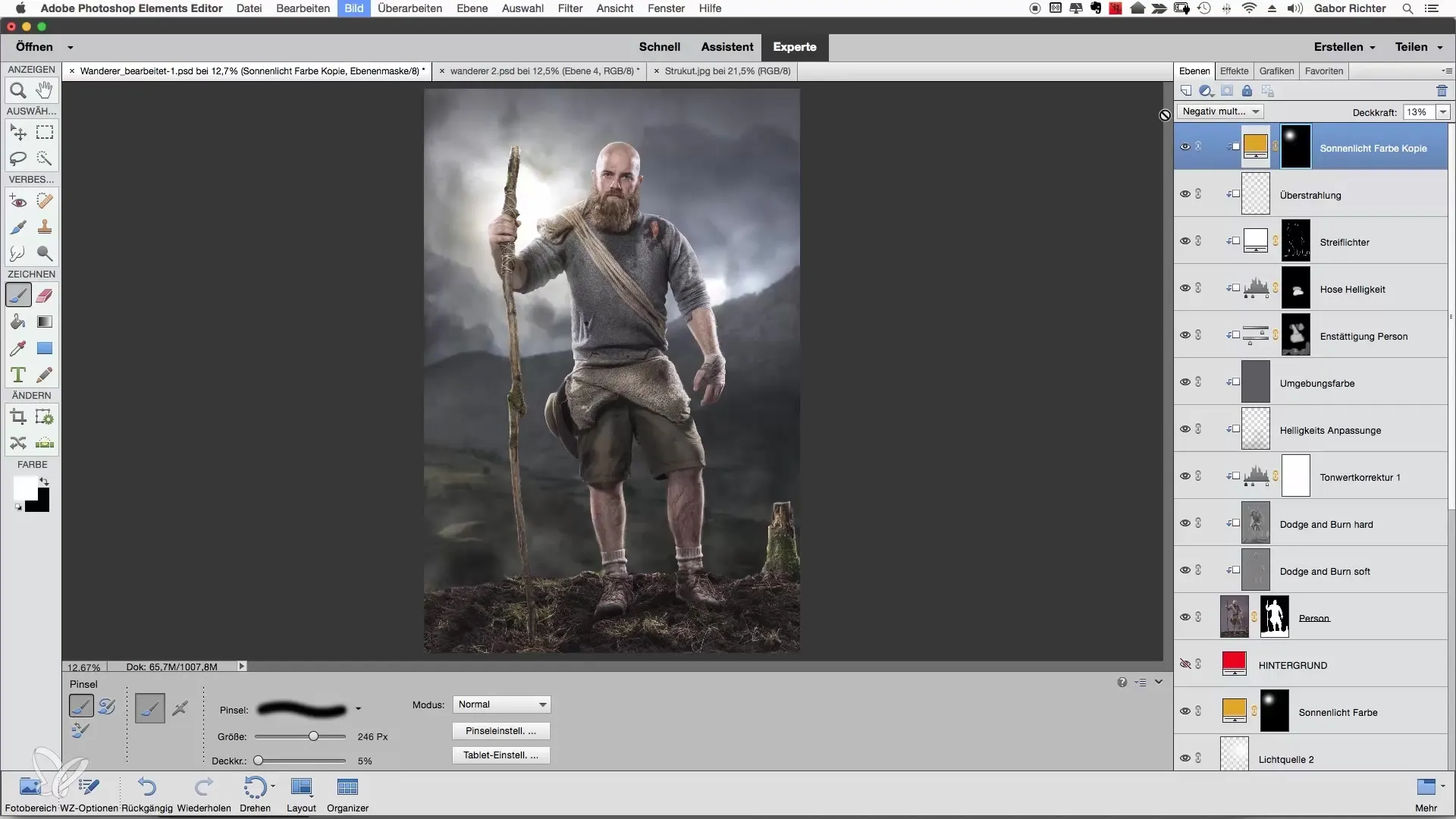 Tehokas valotuksen lisääminen Photoshop Elements -ohjelmassa vaikuttavien kuvien luomiseksi Tehokas ylivalotus Photoshop Elementsillä vaikuttaviin kuviin
