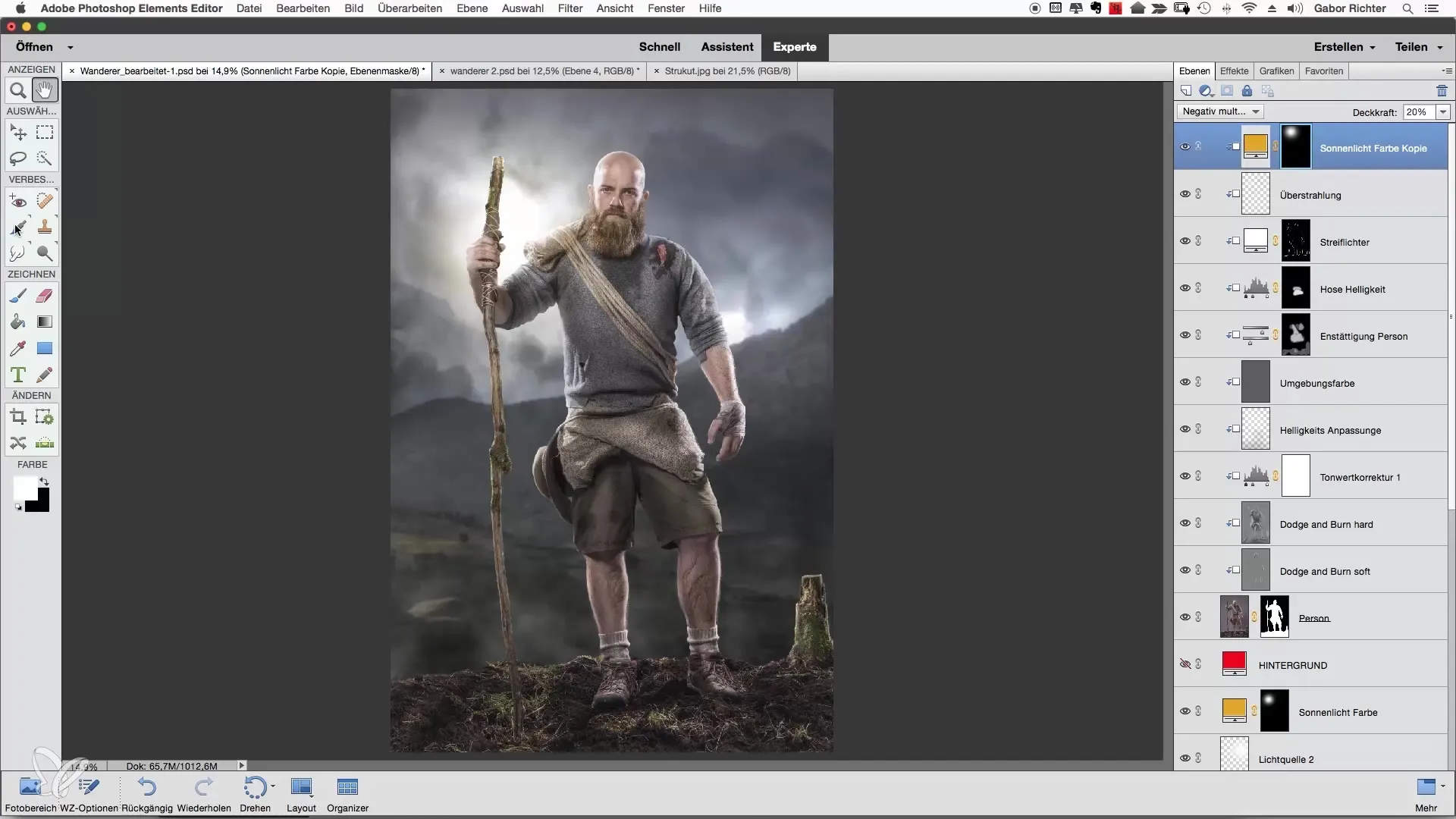 Tehokas ylivalotus Photoshop Elementsissä vaikuttavia kuvia varten Tehokas ylivalotus Photoshop Elements -ohjelmassa vaikuttavien kuvien luomiseksi