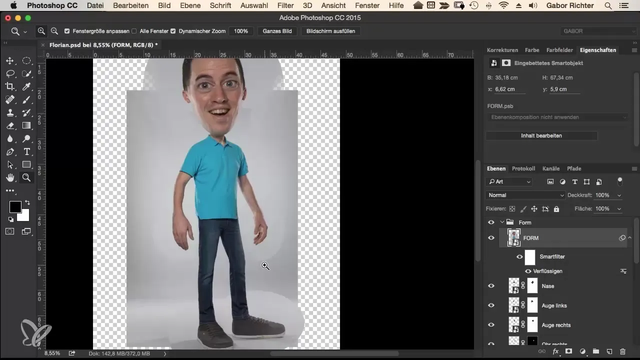 Diseñar el torso de un dibujo animado - técnica de licuado efectiva Diseño de torso de caricatura - técnica de licuado efectiva