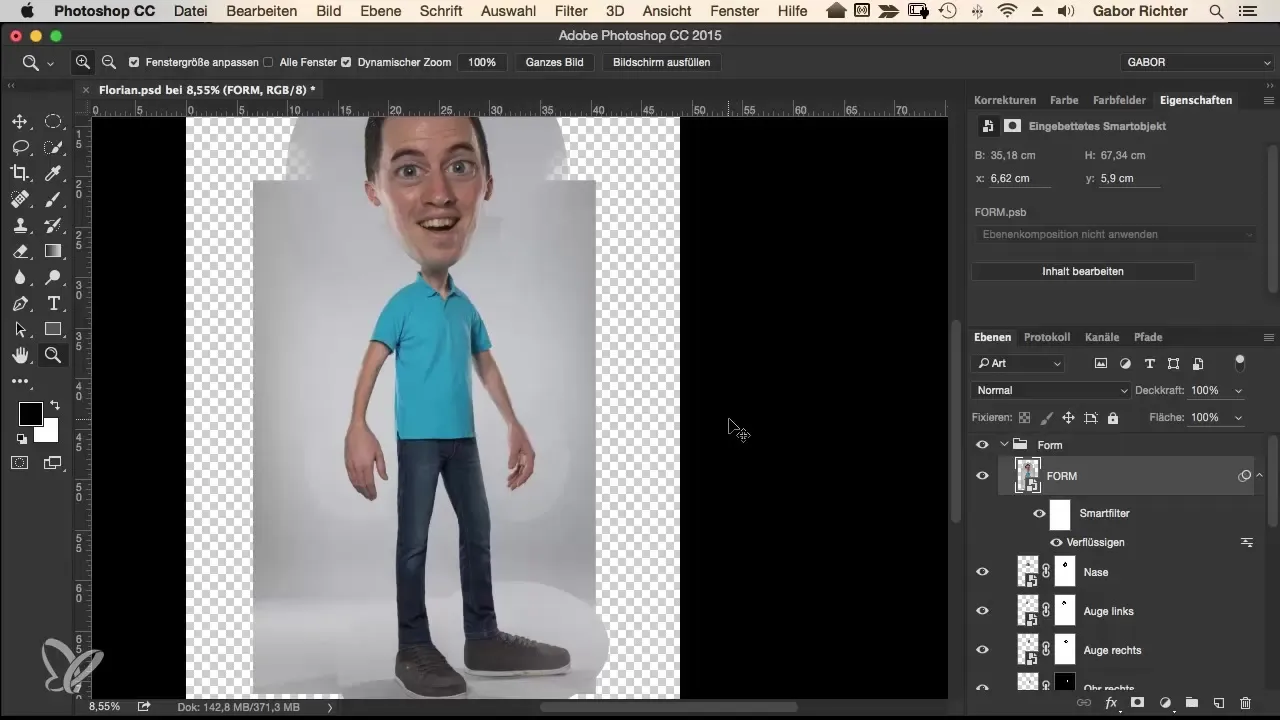 Diseño de torso de caricatura - técnica de licuado efectiva Diseñar un torso de caricatura - técnica de licuado efectiva
