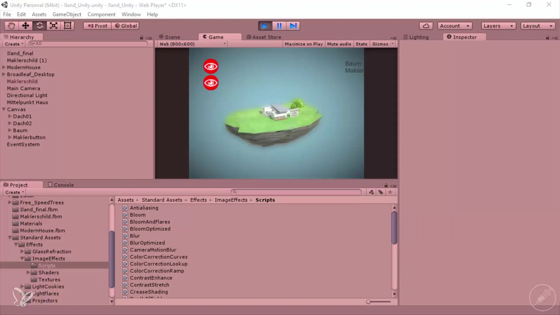 Professionelle tilpasninger i Unity til 360°-visninger Professionelle tilpasninger i Unity til 360°-visninger