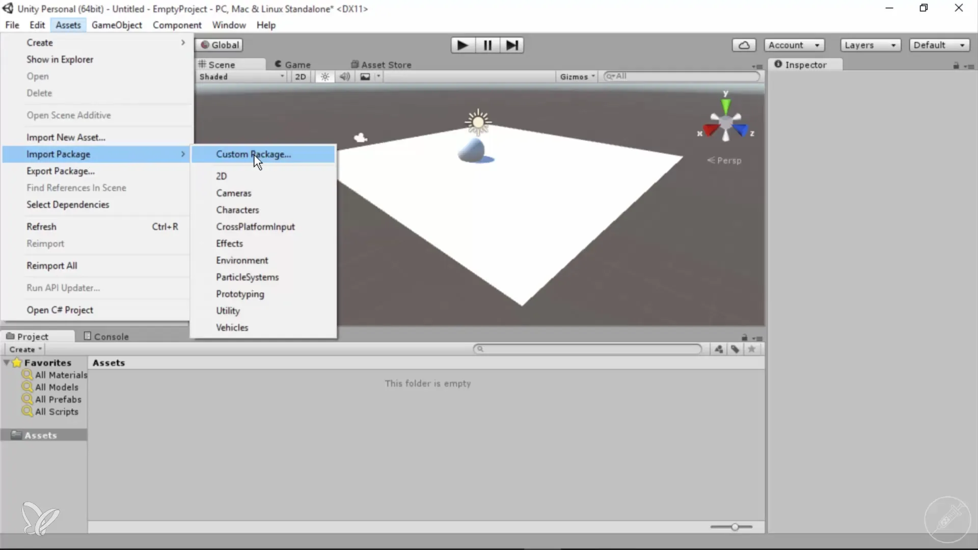 Introduktion til oprettelse af 360°-visninger med Unity Introduktion til oprettelse af 360°-visninger med Unity