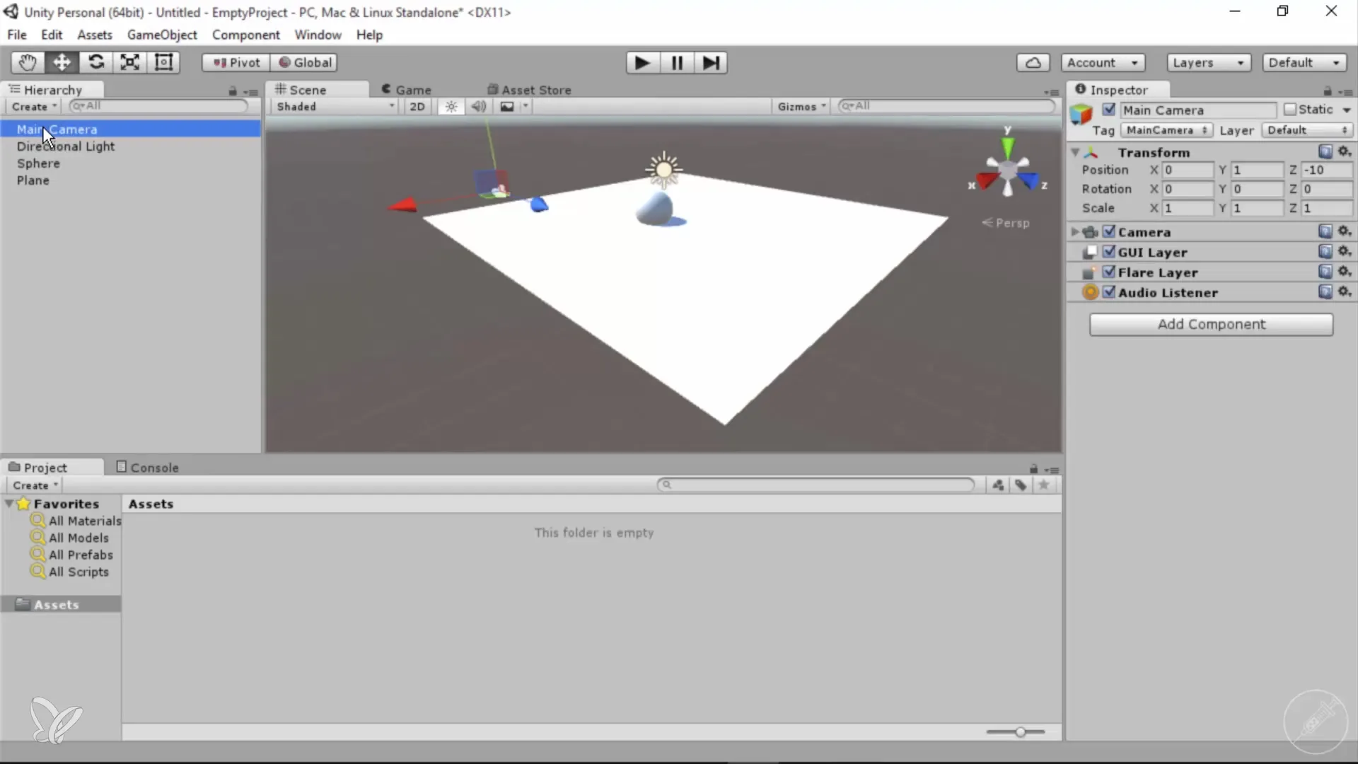 Introduktion til oprettelse af 360°-visninger med Unity Introduktion til oprettelse af 360°-visninger med Unity