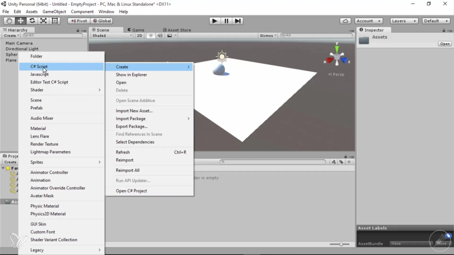 Introduktion til oprettelse af 360°-views med Unity Introduktion til oprettelse af 360°-views med Unity