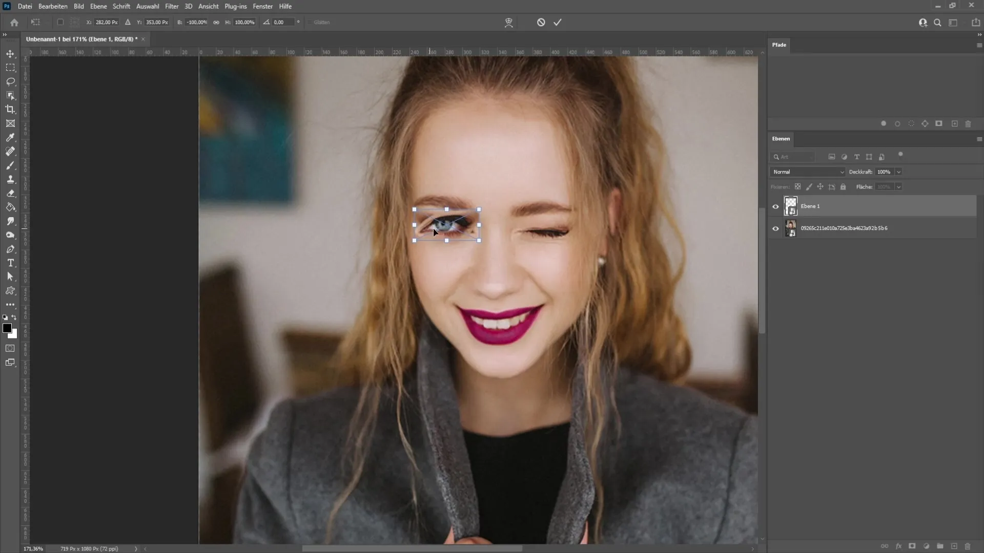 Apertura realistica degli occhi in Photoshop - Guida passo passo