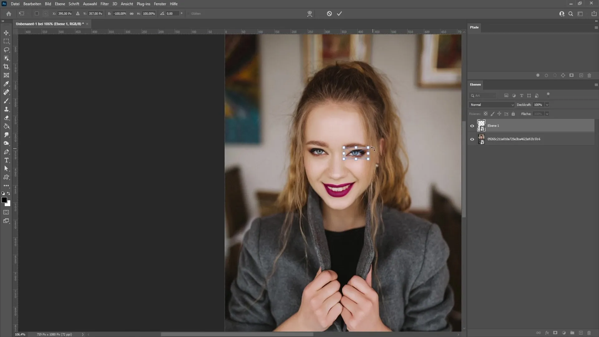 Apertura realistica degli occhi in Photoshop - Guida passo dopo passo