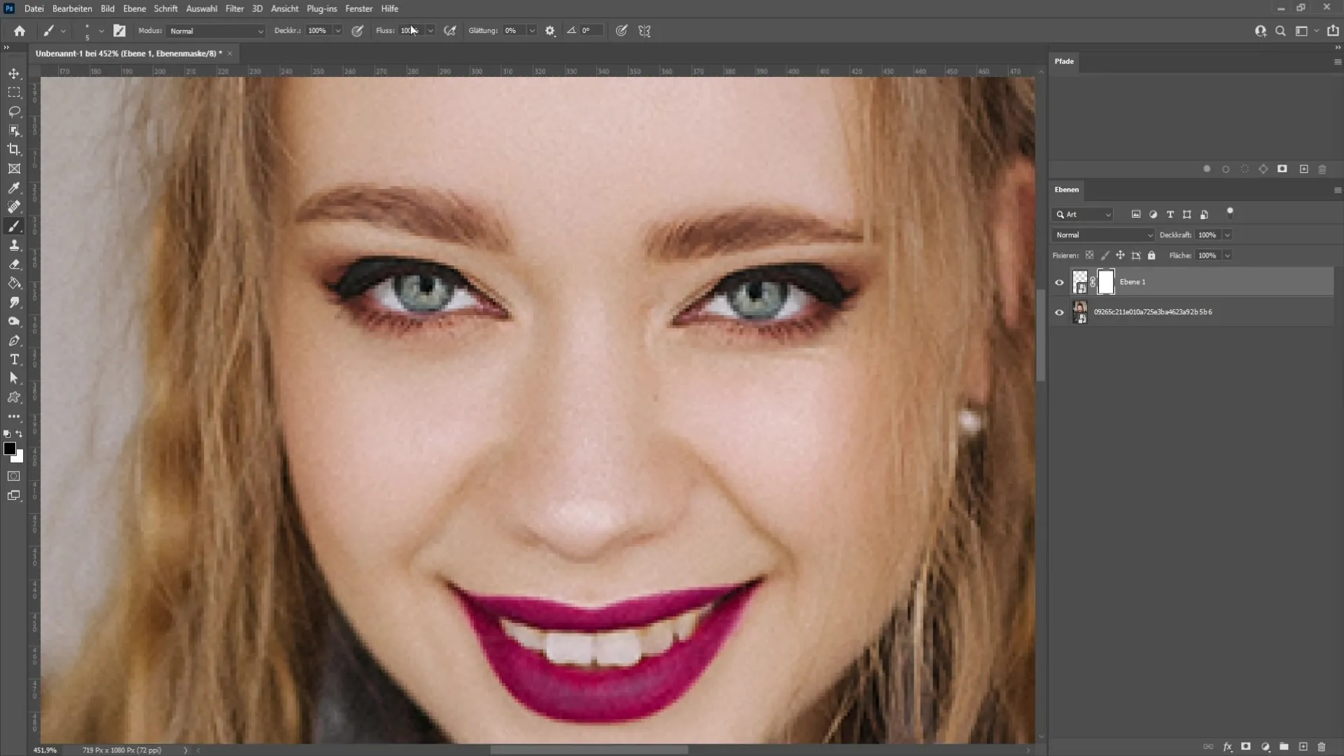 Apertura realistica degli occhi in Photoshop - Guida passo dopo passo