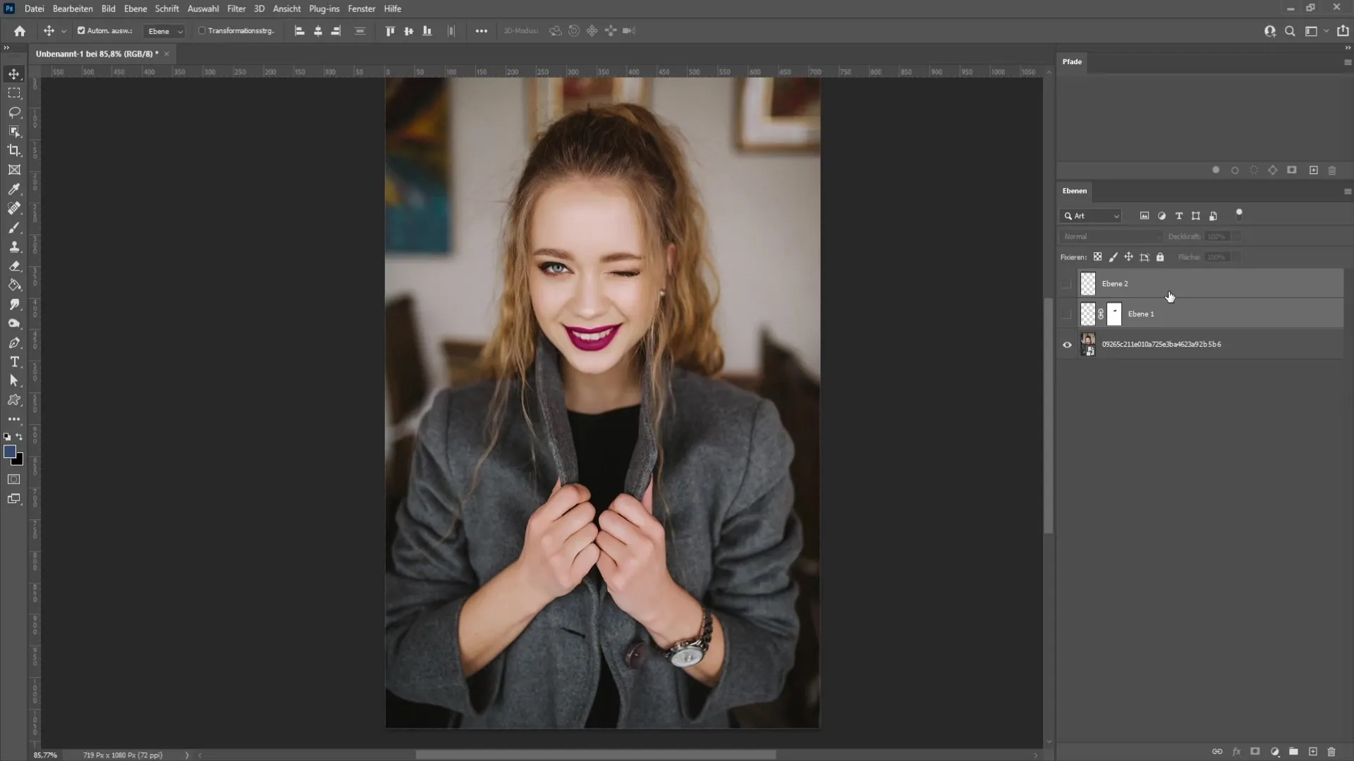 Apertura realistica degli occhi in Photoshop - Guida passo-passo