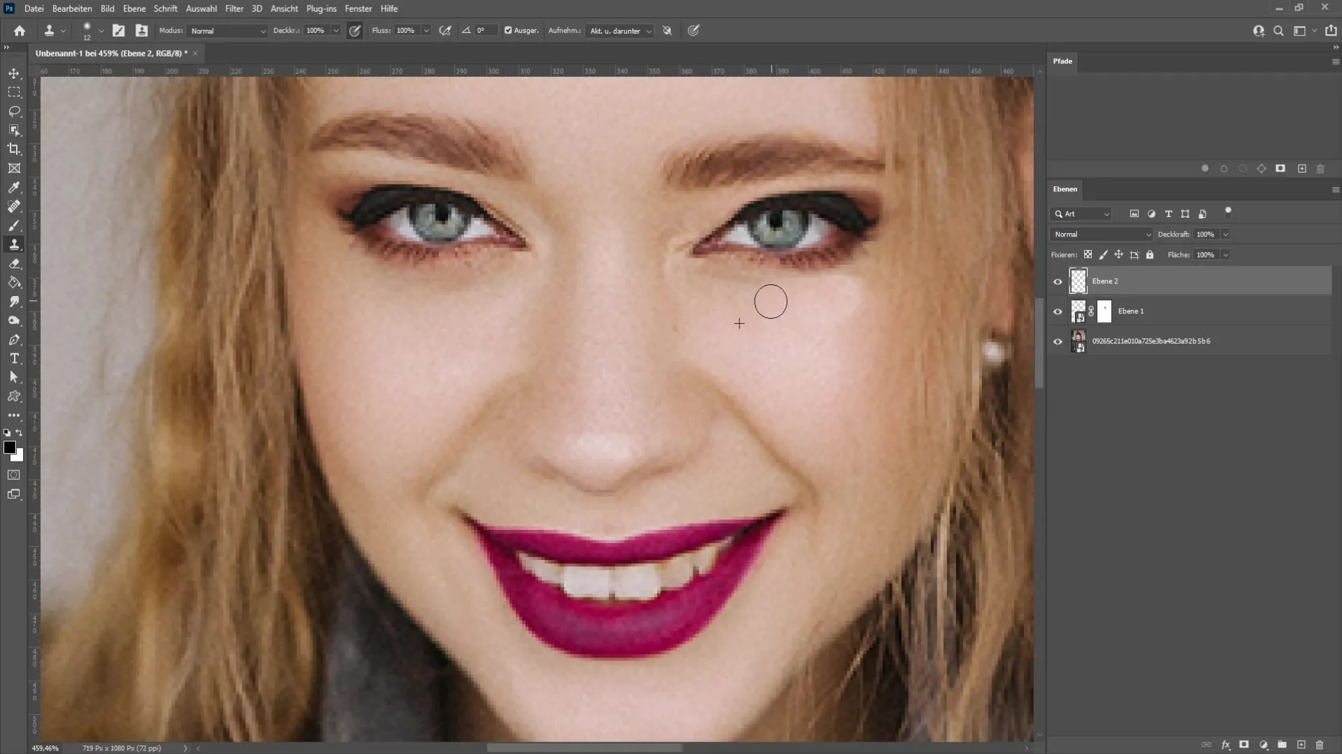 Apertura realistica degli occhi in Photoshop - Guida passo dopo passo