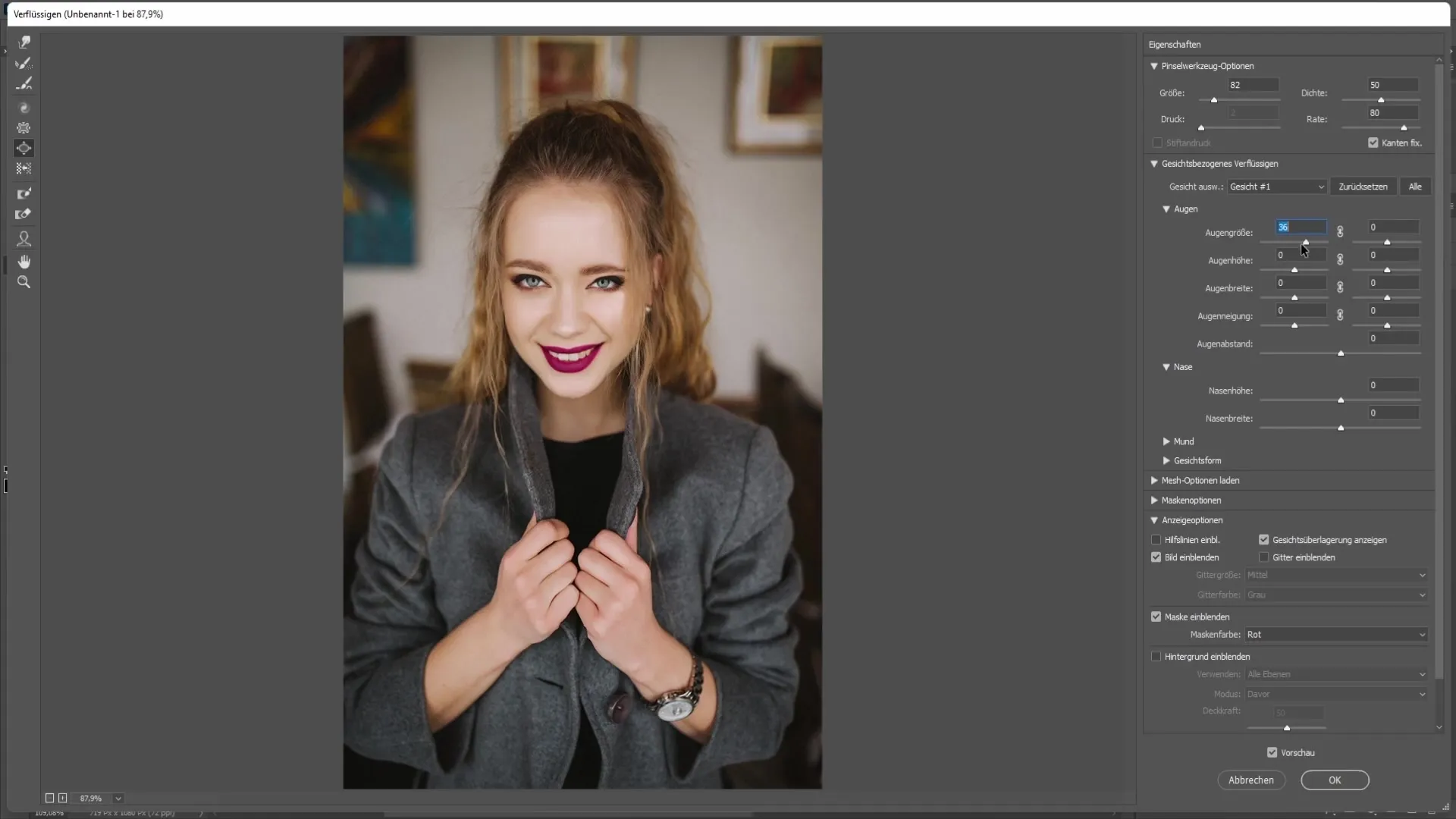 Apertura realistica degli occhi in Photoshop - Guida passo dopo passo