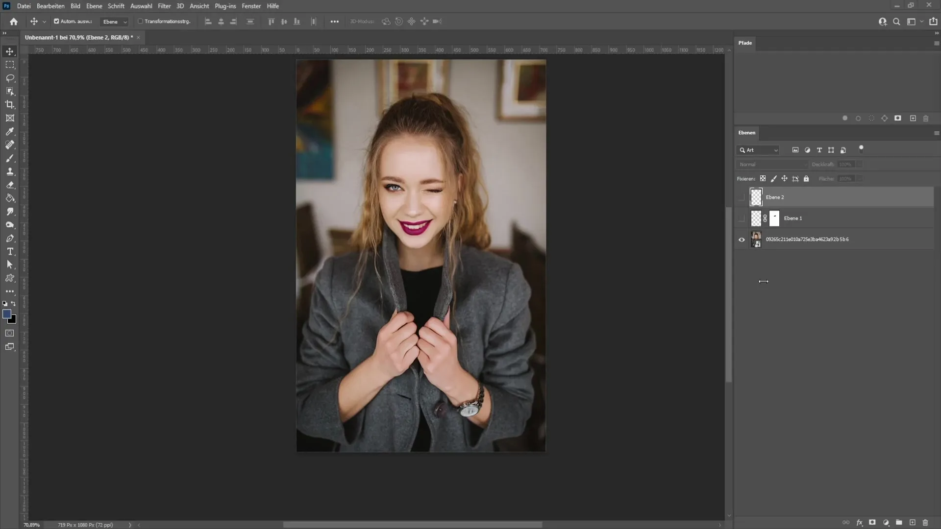Apertura realistica degli occhi in Photoshop - Guida passo passo