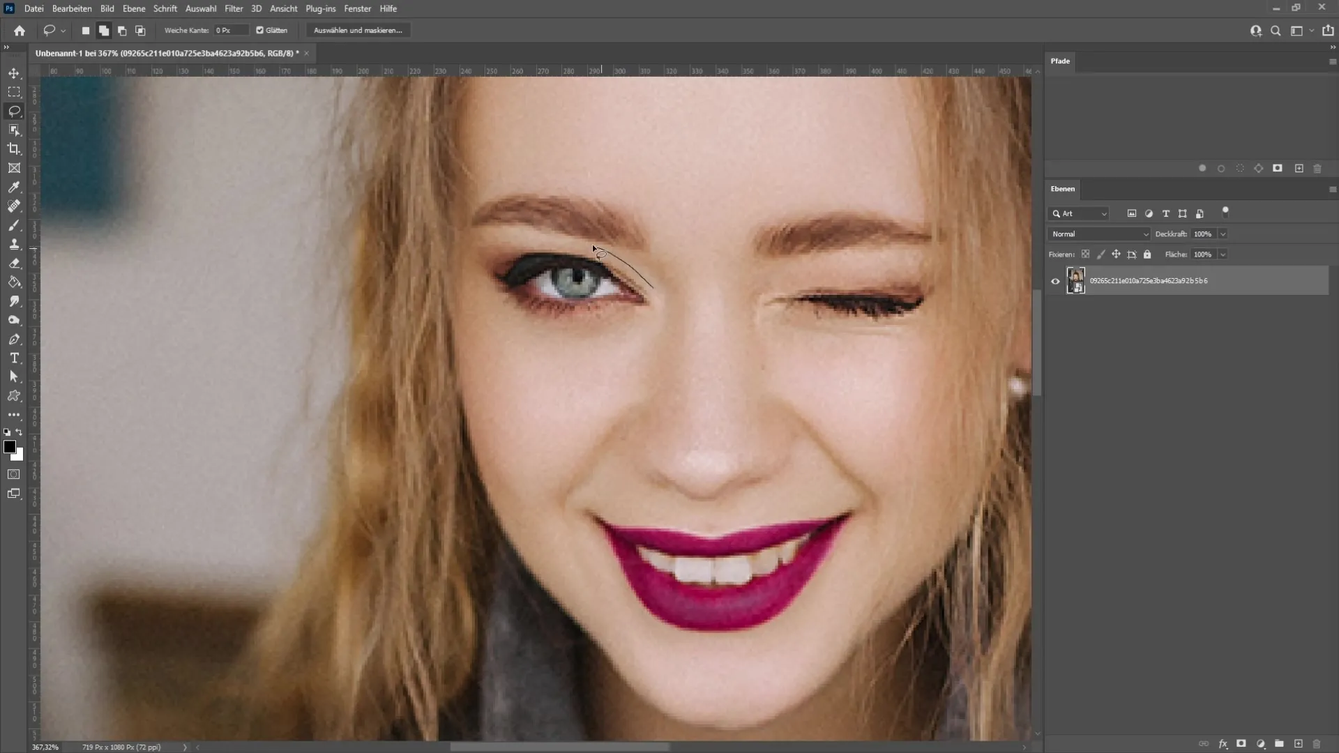 Apertura realistica degli occhi in Photoshop - guida passo dopo passo
