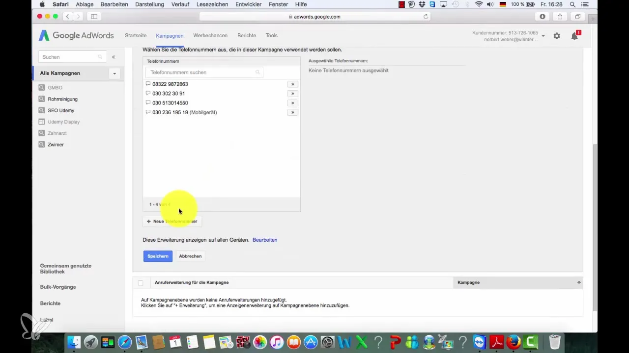 Use caller extensions more effectively in Google AdWords Use call extensions in Google AdWords more effectively