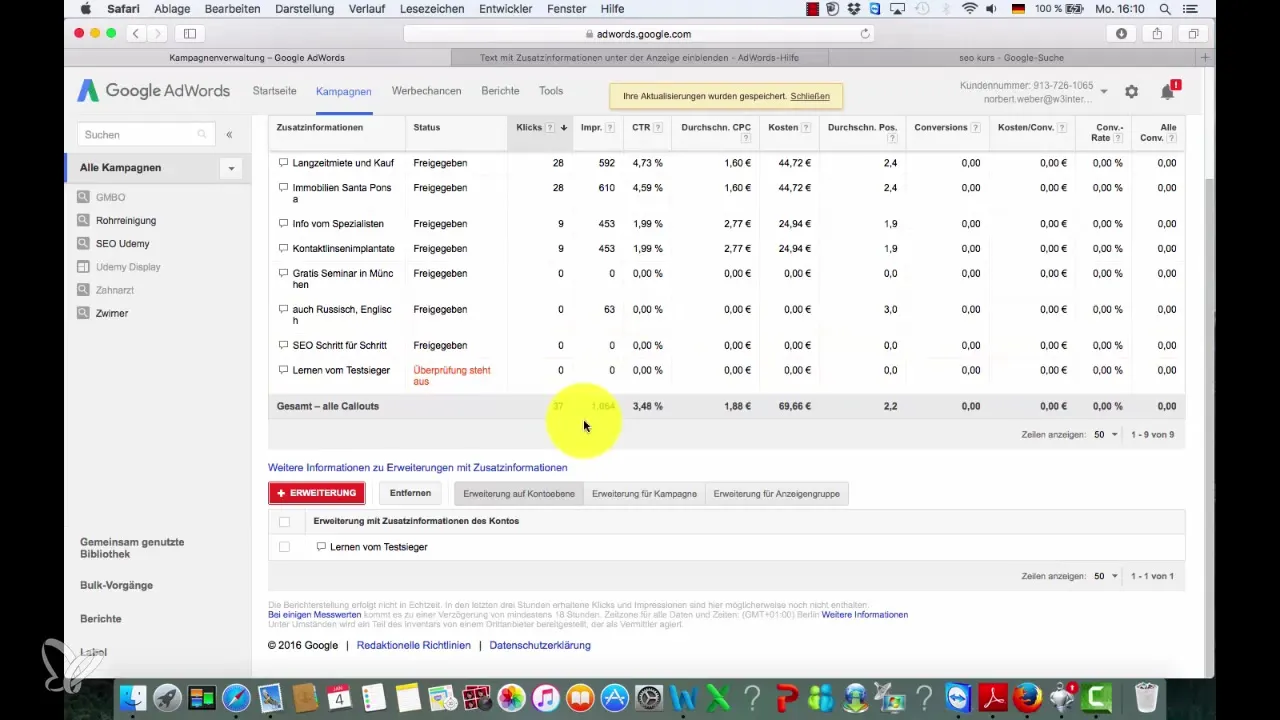 Optimally utilize ad extensions in Google AdWords Maximizing Ad Extensions in Google AdWords
