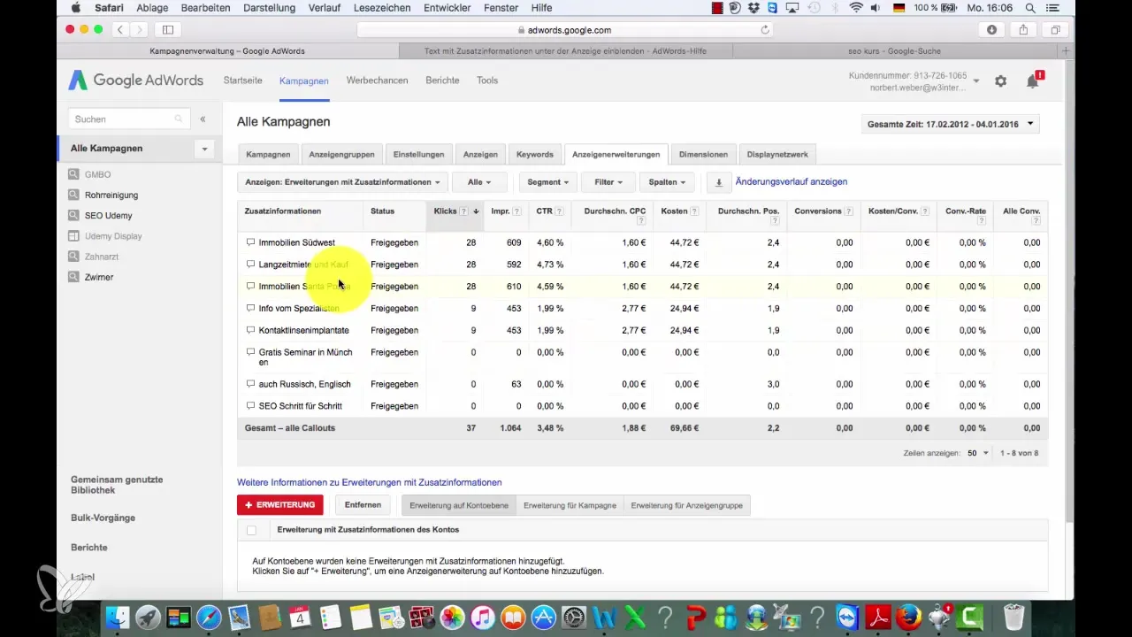 Maximizing Ad Extensions in Google AdWords Optimally utilizing ad extensions in Google AdWords