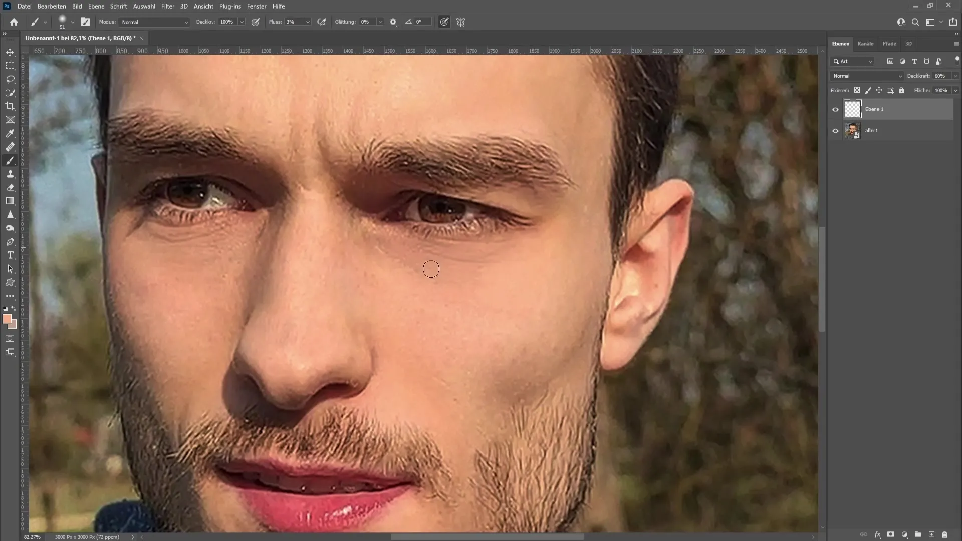 Eliminar ojeras con Photoshop: una guía paso a paso