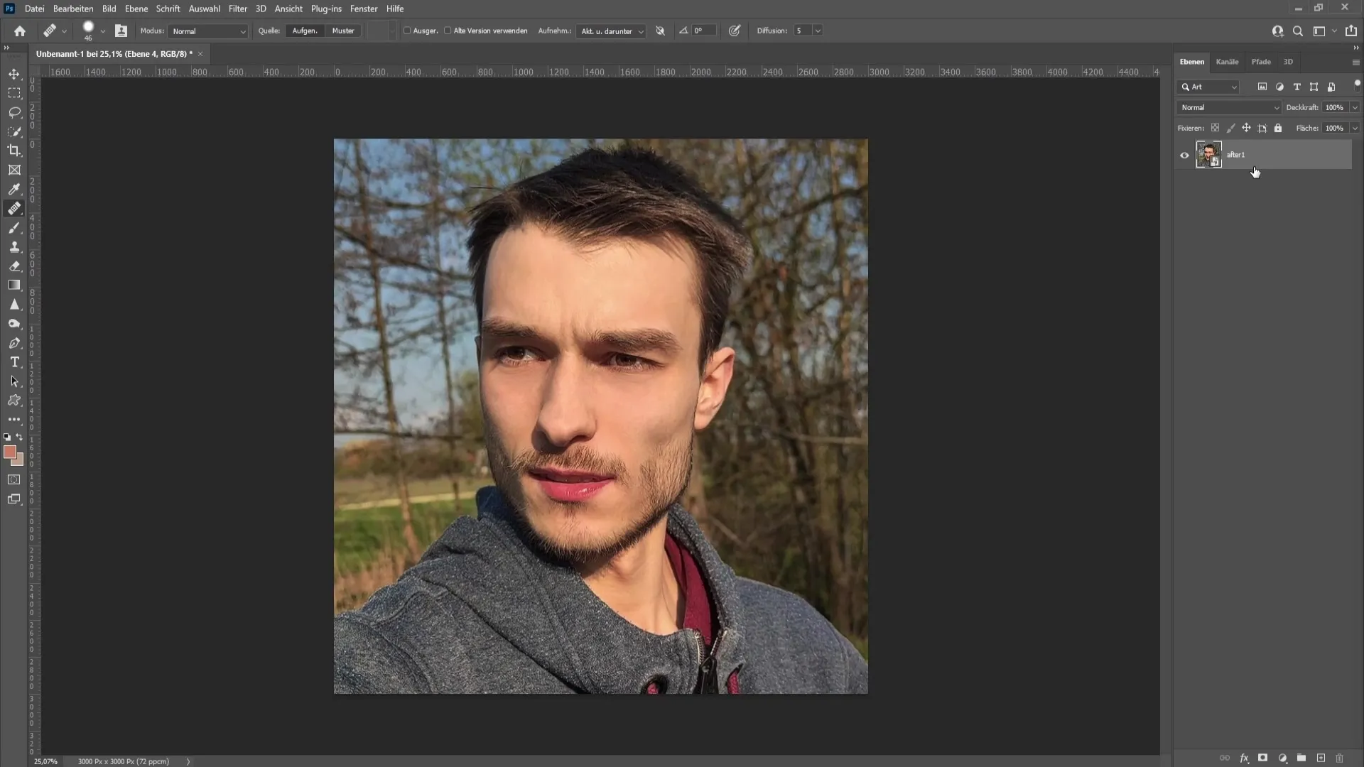 Eliminar ojeras con Photoshop - Una guía paso a paso
