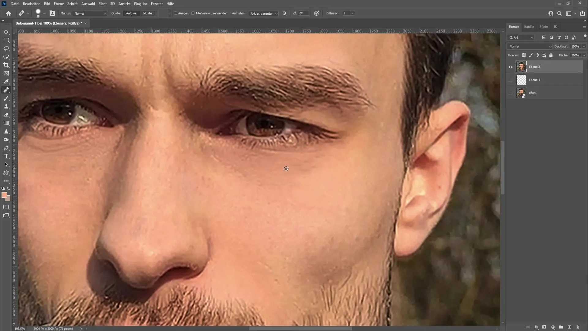 Eliminar las ojeras con Photoshop - Una guía paso a paso