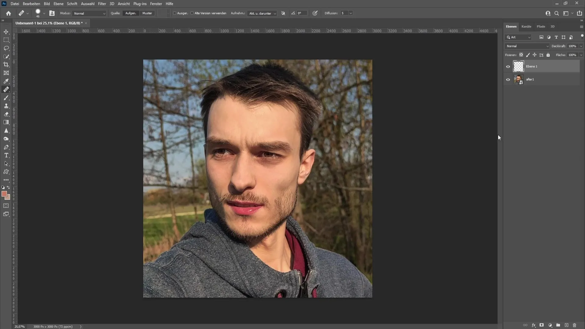Eliminar ojeras con Photoshop - Una guía paso a paso