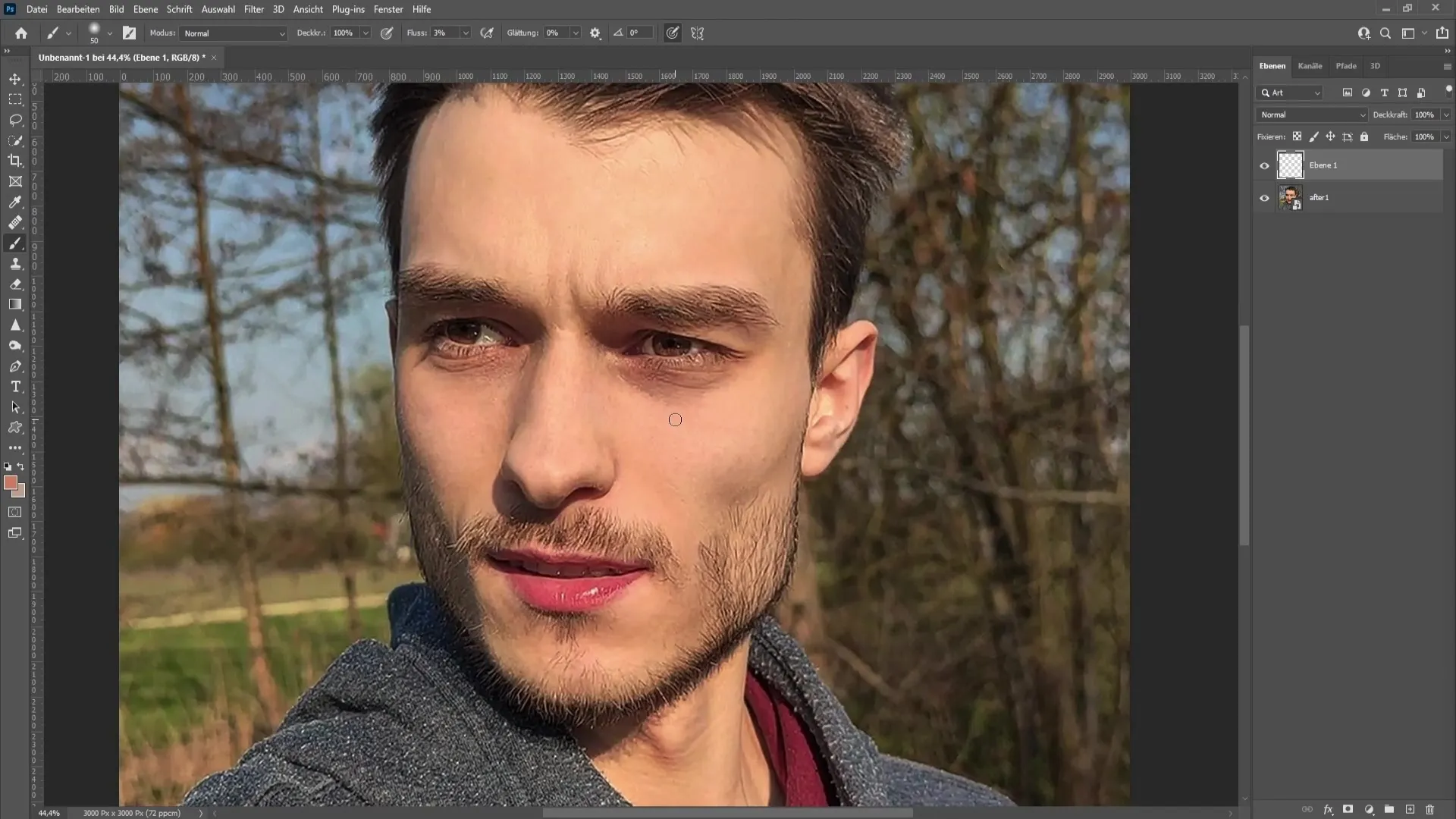 Eliminar las ojeras con Photoshop - Una guía paso a paso