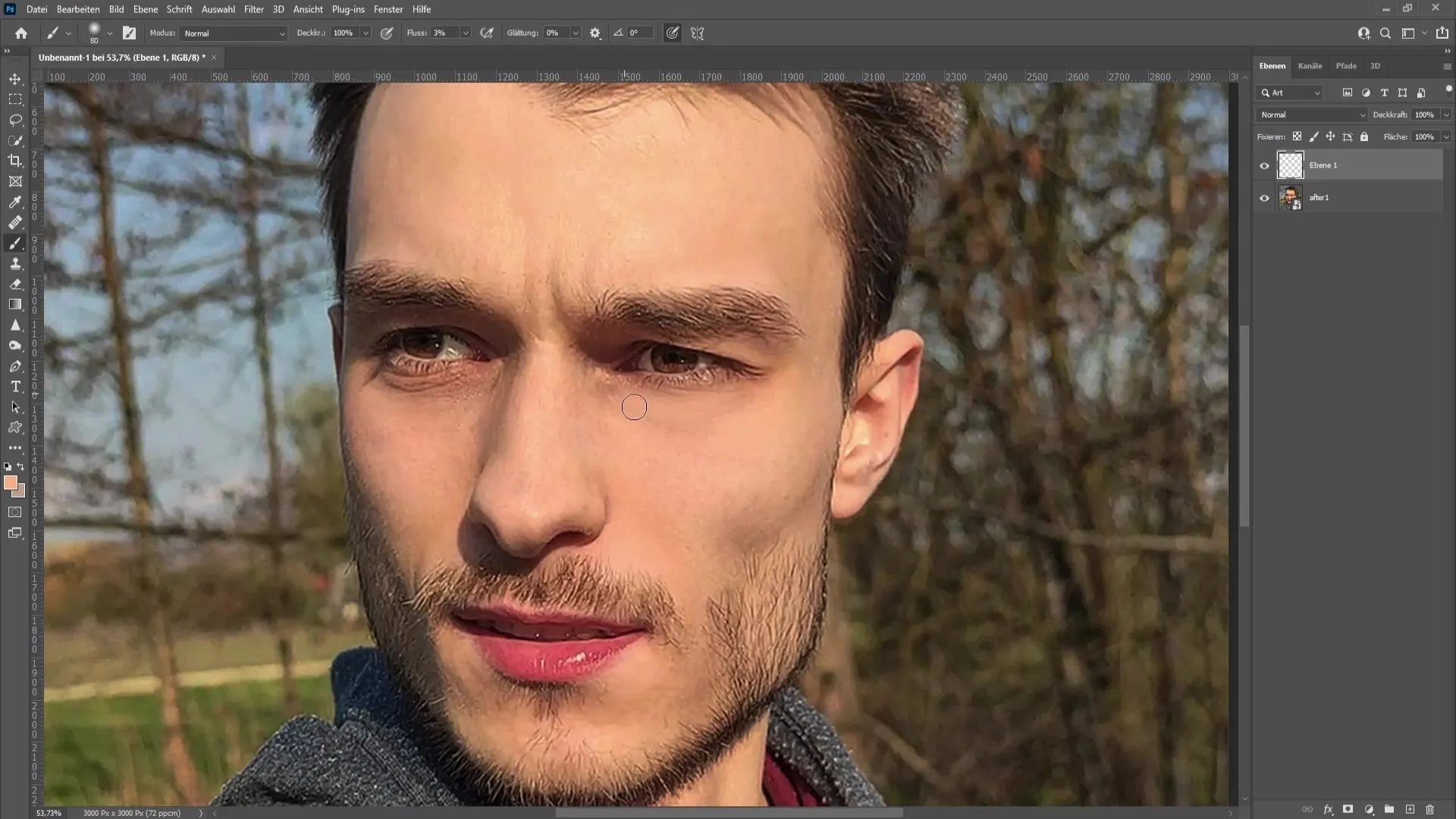 Eliminar ojeras con Photoshop: una guía paso a paso