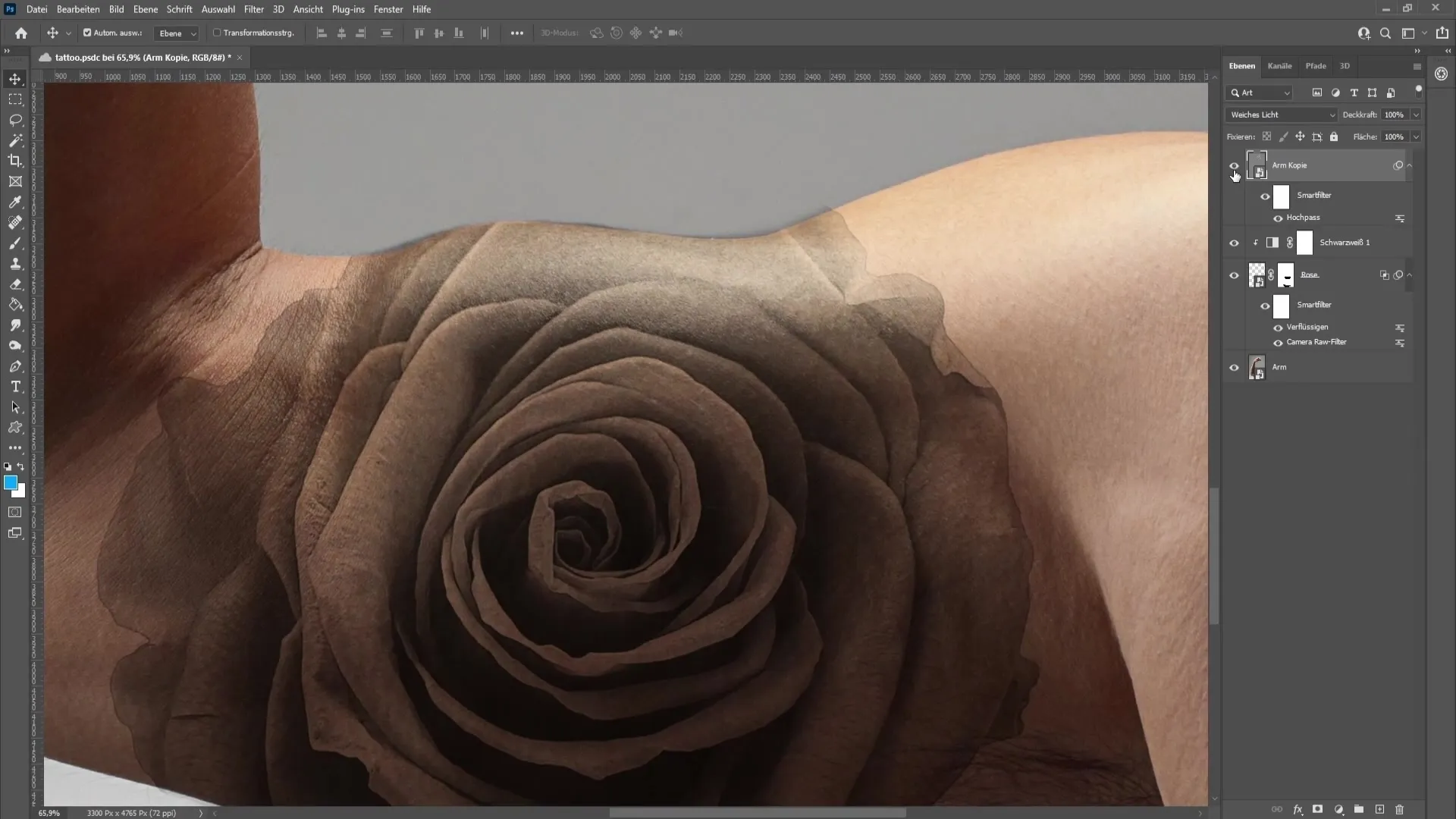 Crear tatuajes en Photoshop: Guía paso a paso para diseños realistas