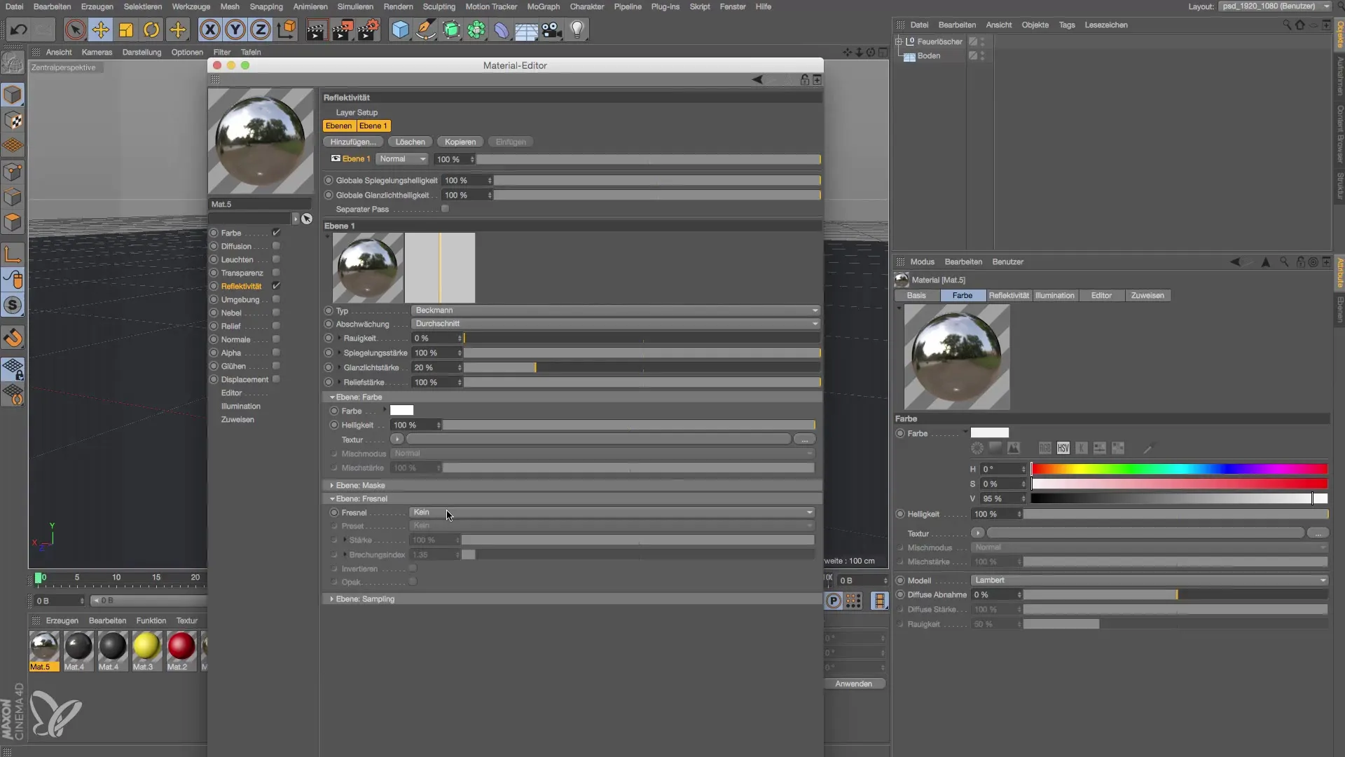 Lichtfarben gezielt einsetzen in Cinema 4D Lichtfarben gezielt einsetzen in Cinema 4D