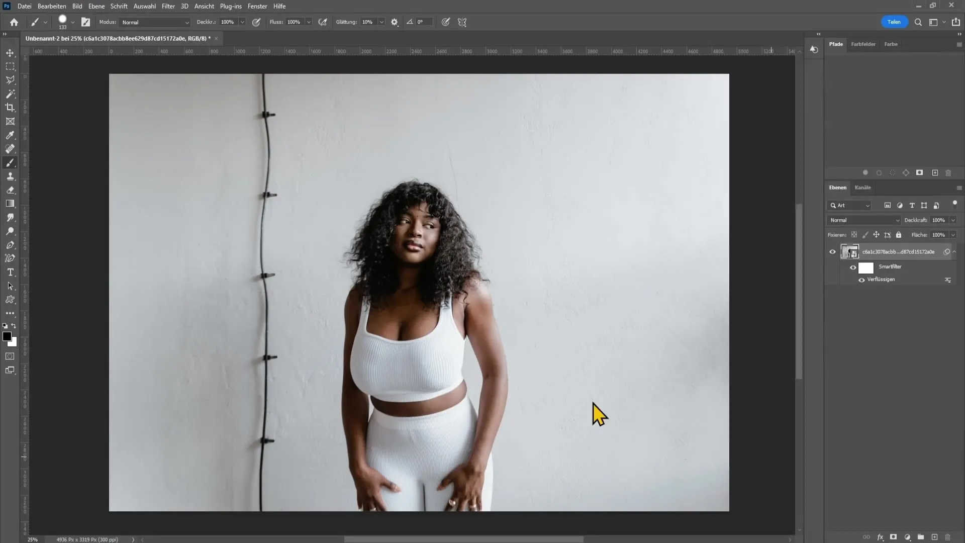 Borsten vergroten in Photoshop: Een stap-voor-stap handleiding