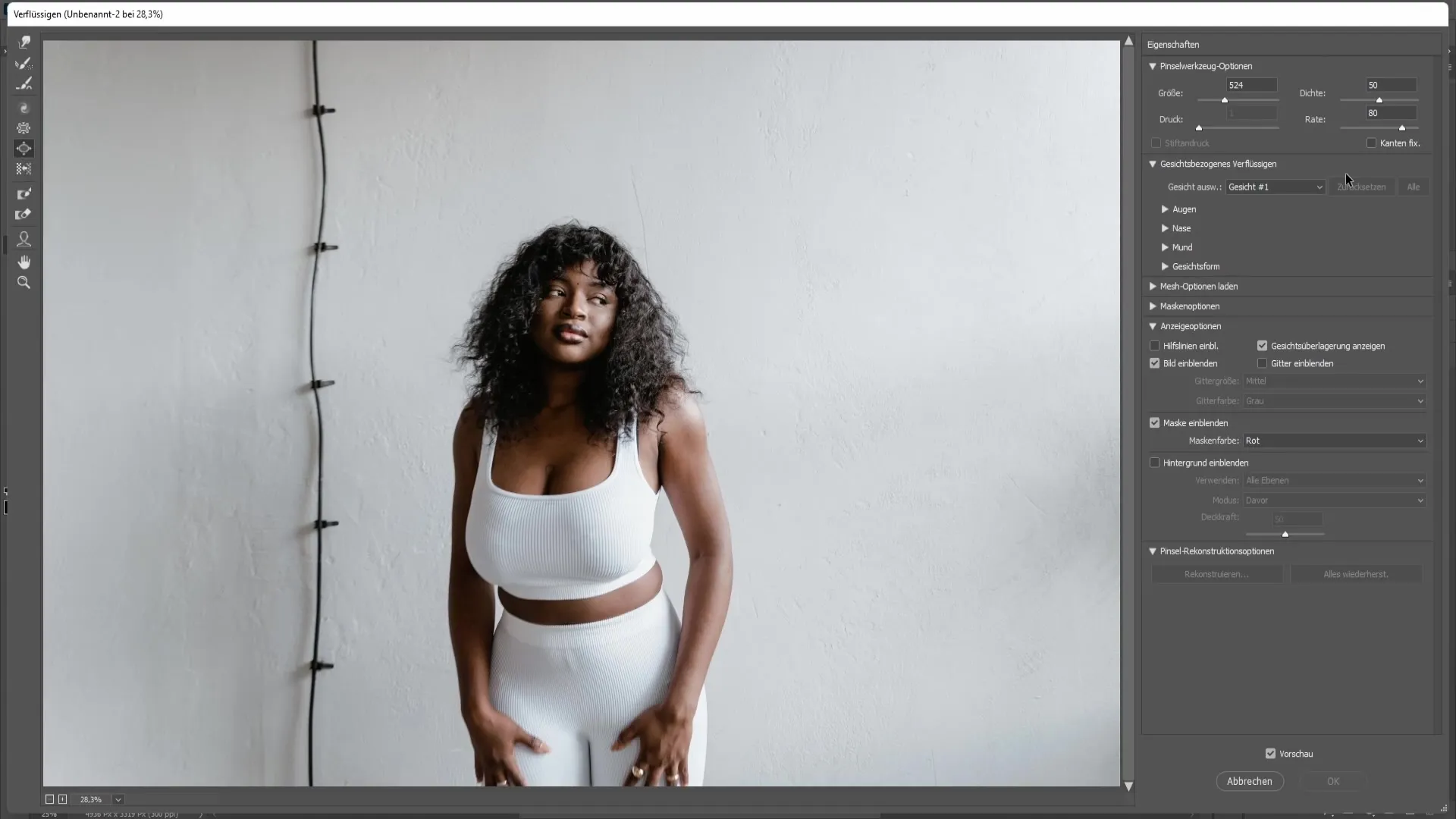 Borstvergroting in Photoshop: Een stapsgewijze handleiding