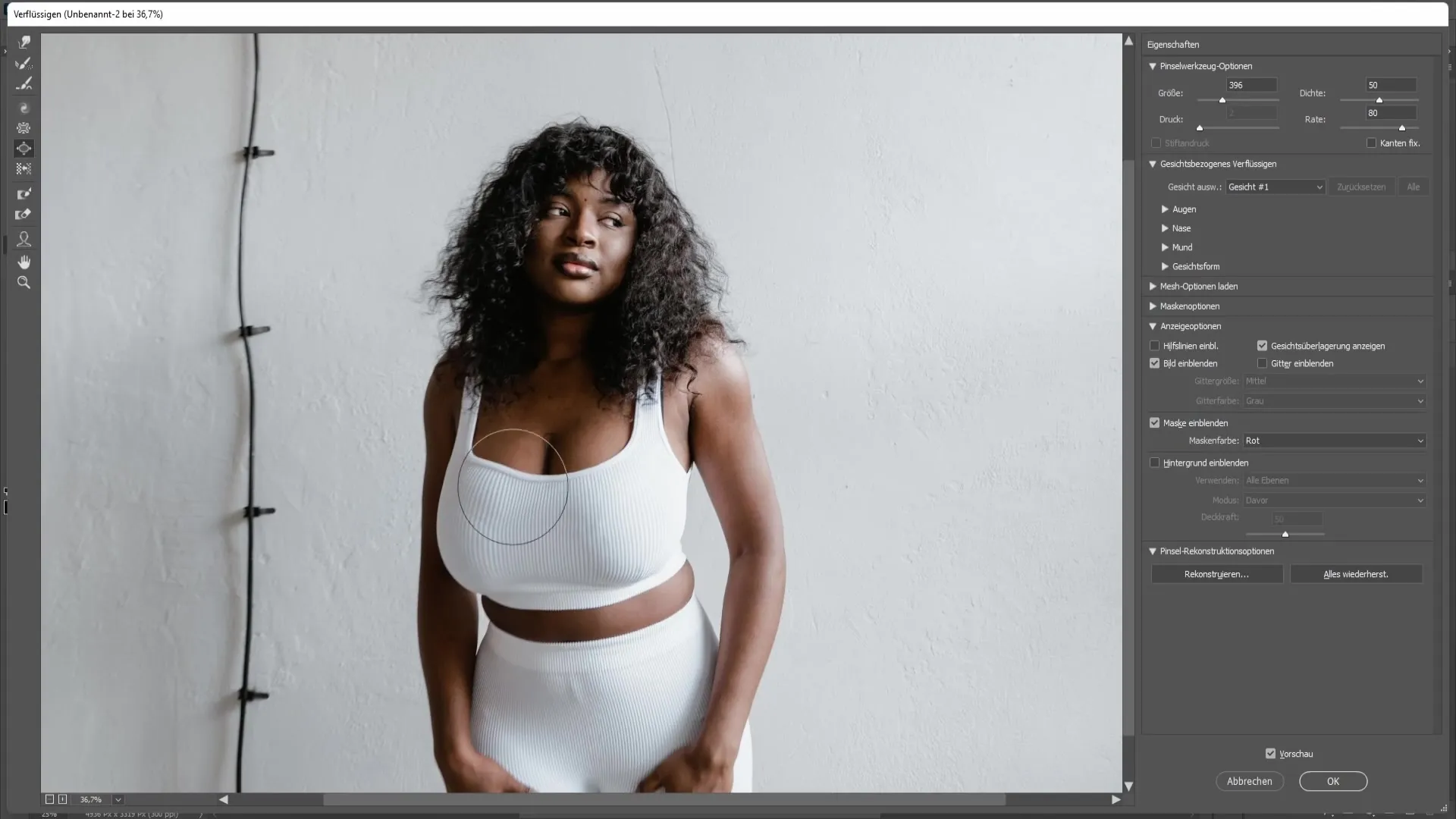 Borsten in Photoshop vergroten: Een stapsgewijze handleiding