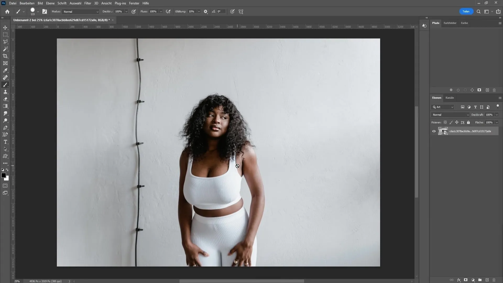 Borsten vergroten in Photoshop: Een stapsgewijze handleiding