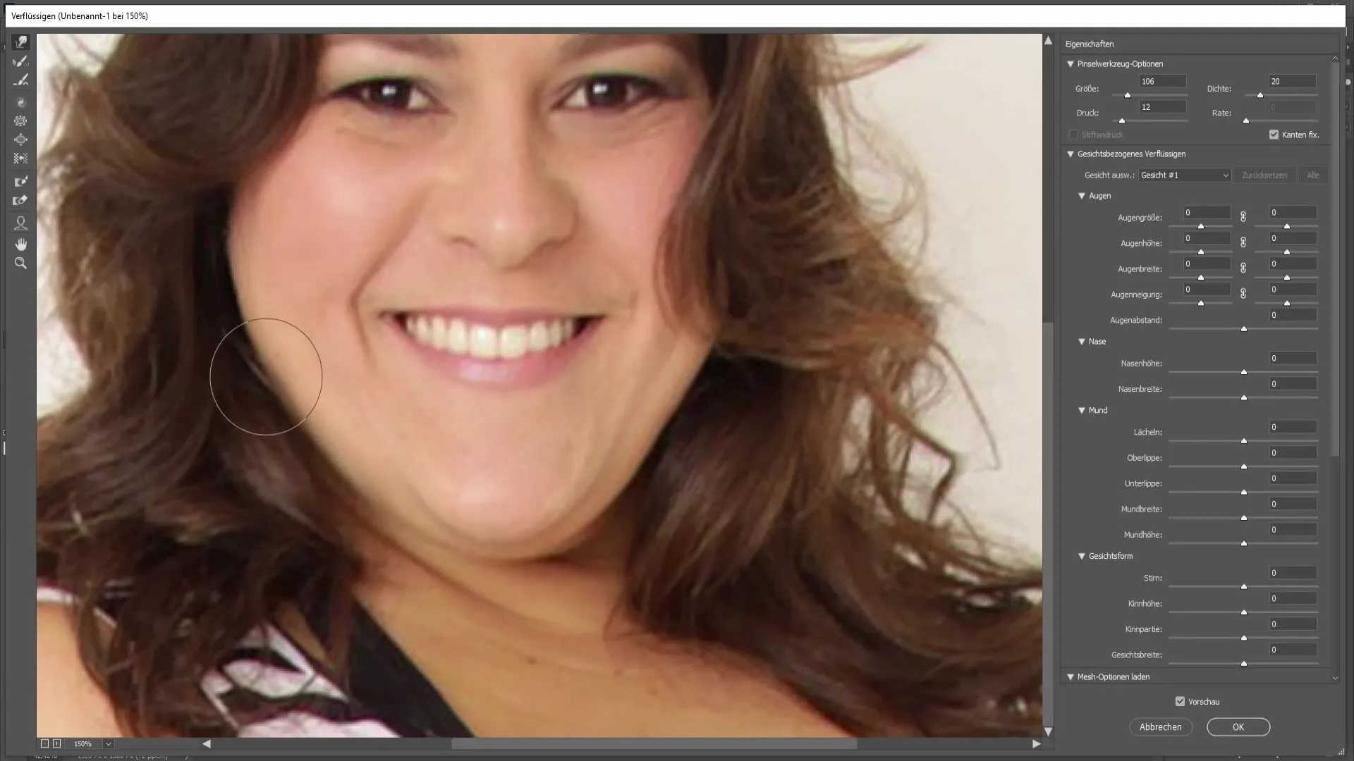 Rimuovere il doppio mento in Photoshop passo dopo passo
