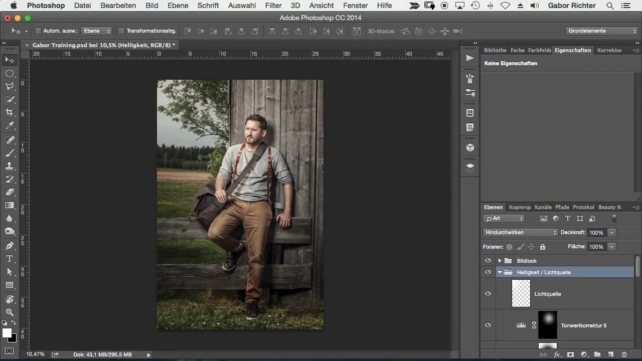 Add and creatively design a light source in Photoshop Add a light source in Photoshop and creatively design it