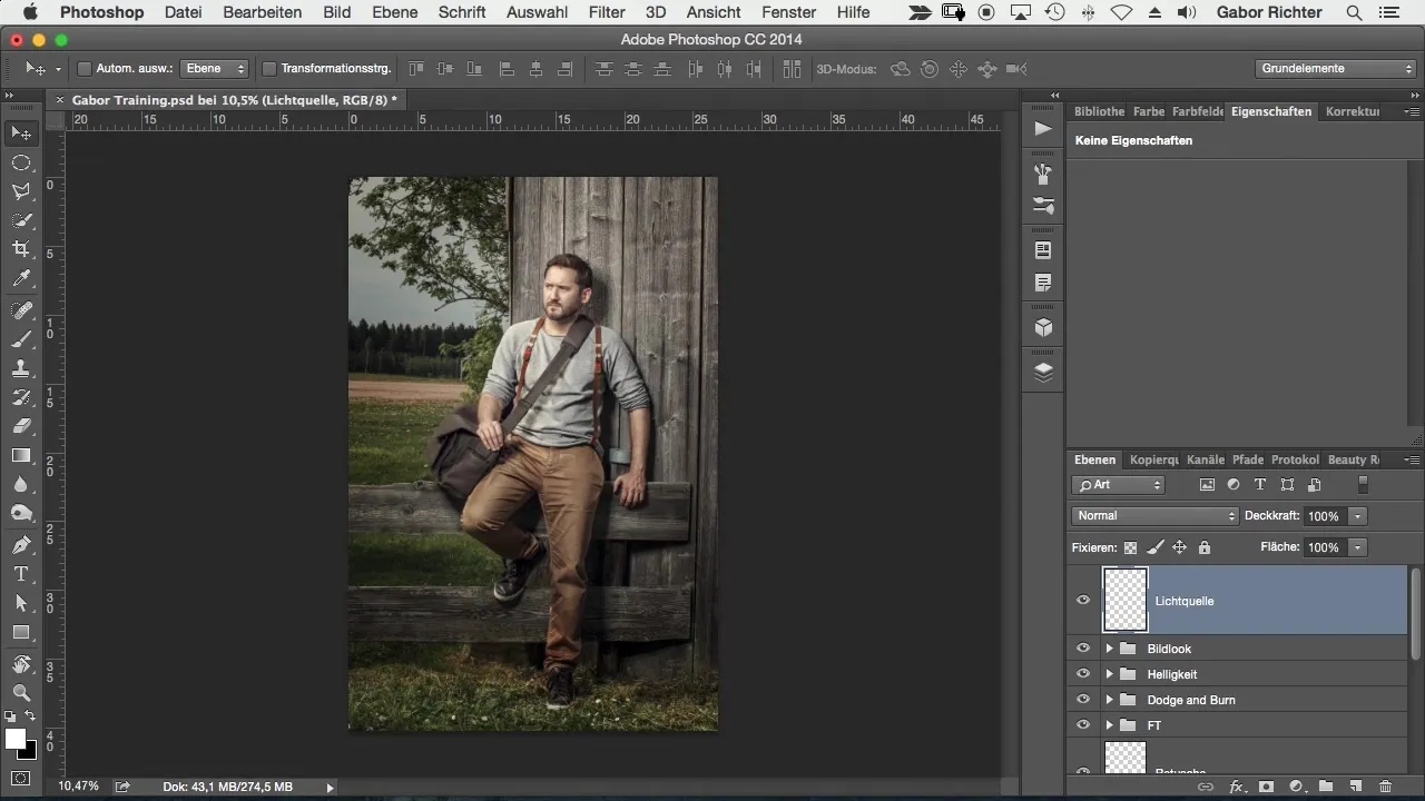 Add a light source in Photoshop and create it creatively Add a light source in Photoshop and design creatively
