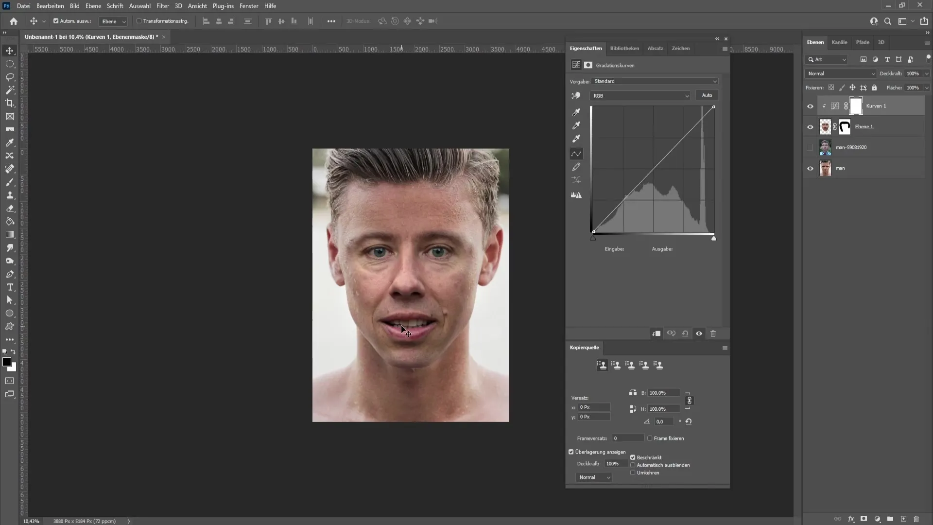 Realistica sostituzione di un volto in Photoshop