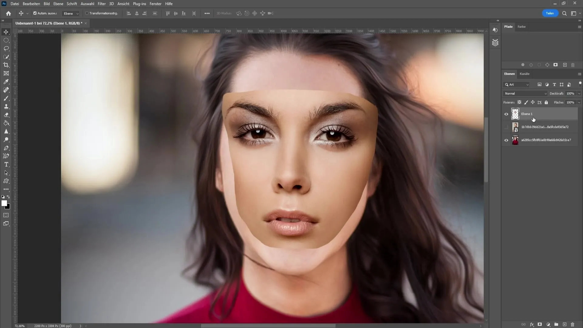 Scambio rapido di volti in Photoshop